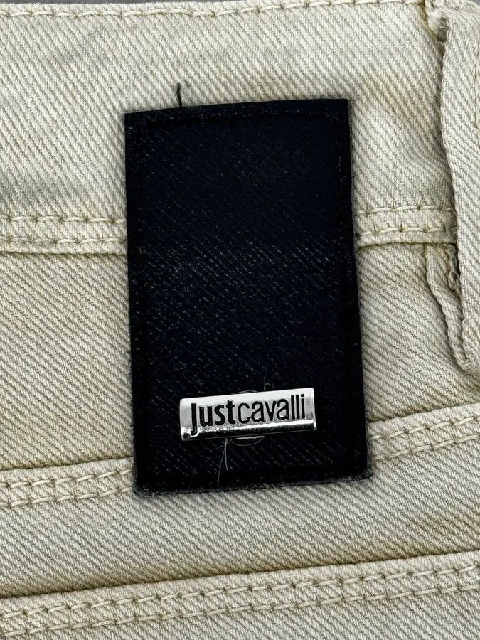 Just Cavalli AW2016 Cavalli Beige Slim Distressed Pants Size US 32 / EU 48 - 11 Thumbnail
