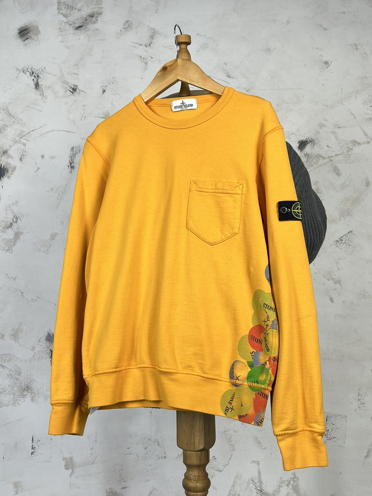 Stone Island Stone Island Junior Crewneck Sweatshirt Kids Size 12Y / 156 Size US XXS / EU 40 - 1 Thumbnail