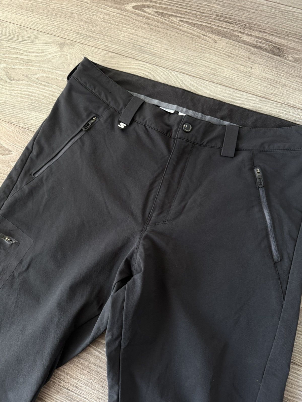 Salomon Salomon Lab System Outdoor Climawind S Logo Trail Pants Size US 30 / EU 46 - 9 Thumbnail