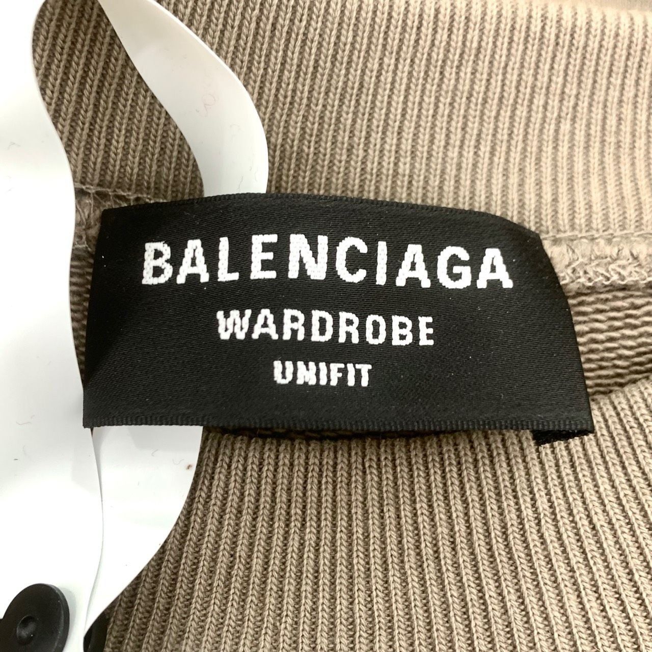 Balenciaga Balenciaga Brown Logo Embroidered Cotton Crewneck Sweatshirt Size US S / EU 44-46 / 1 - 2 Thumbnail