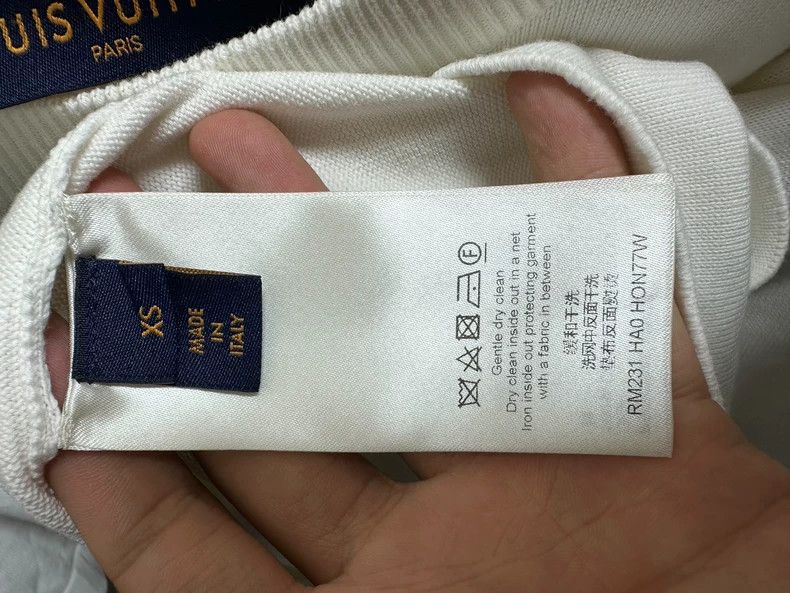 Louis Vuitton Louis Vuitton White short sleeve T-shirt Size US XS / EU 42 / 0 - 4 Thumbnail