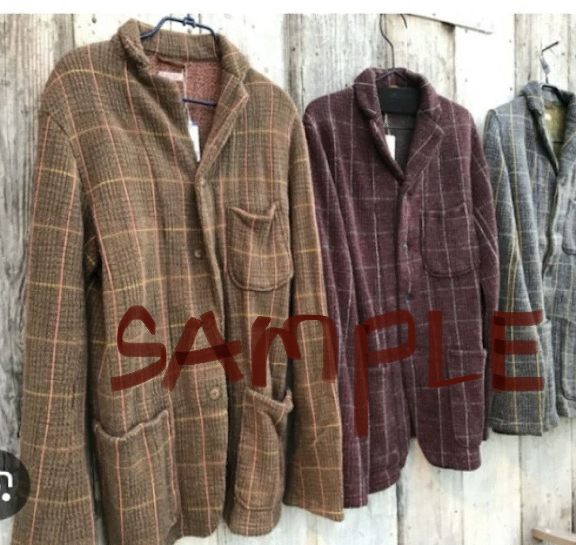 Kapital 🔥🔥🔥ARCHIVE KAPITAL KOBE TWEED KNIT FLEECE JACKET Size US M / EU 48-50 / 2 - 3 Thumbnail
