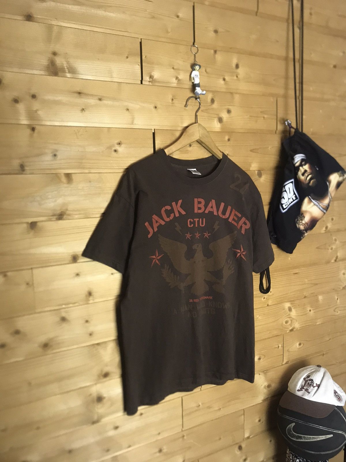 Vintage Vintage 00s Jack Bauer fox 24 tv show t-shirt Size US L / EU 52-54 / 3 - 1 Thumbnail