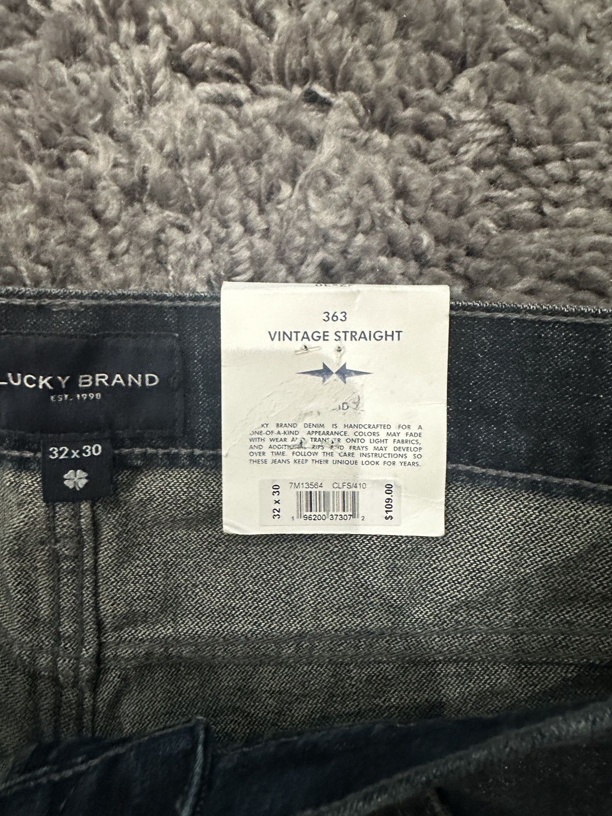 Lucky Brand Black Vintage Lucky Jeans Size US 32 / EU 48 - 3 Thumbnail