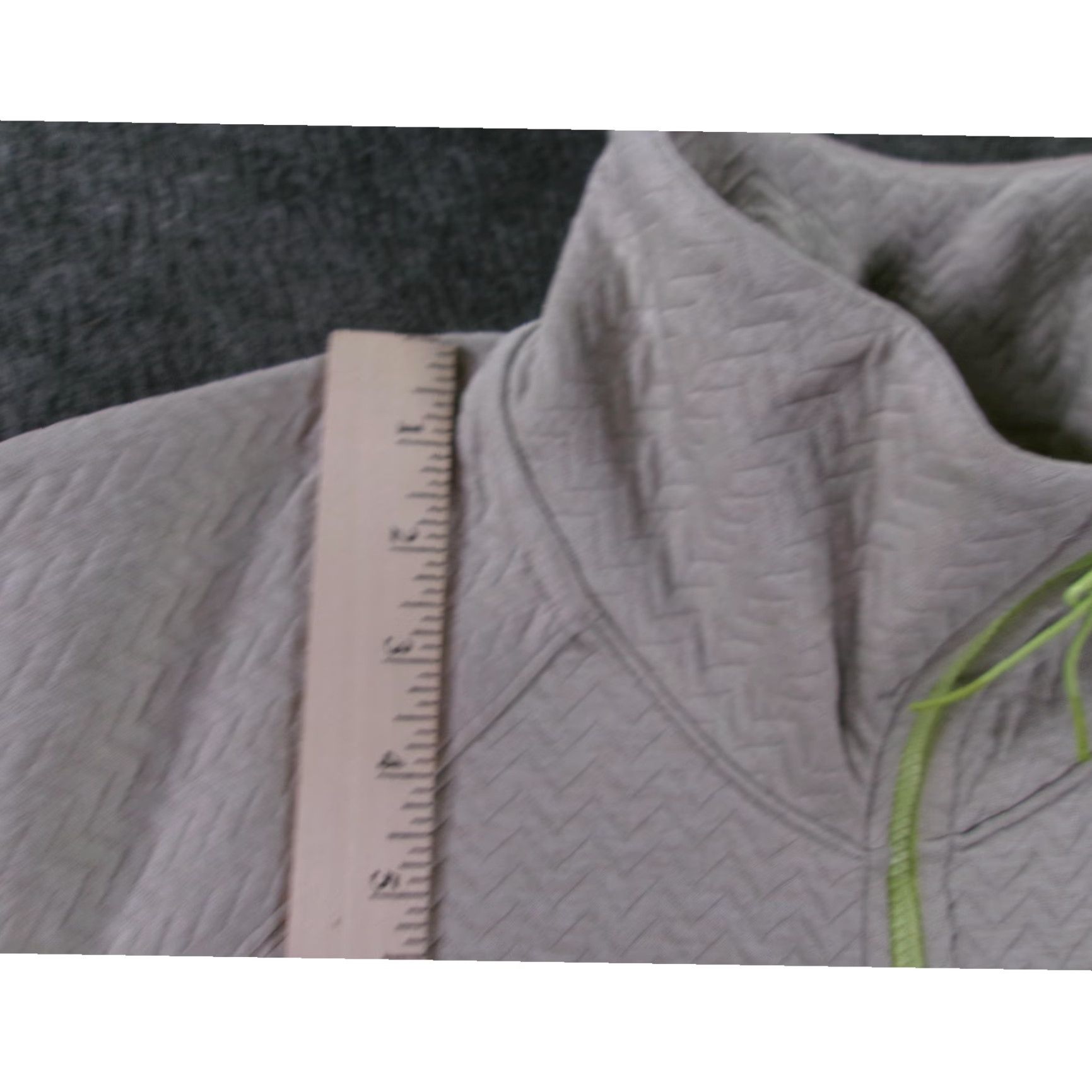 Vintage LL Bean Sweatshirt Women Medium Petite Flex Forward Quilted Half Zip Pullover Size M / US 6-8 / IT 42-44 - 4 Thumbnail