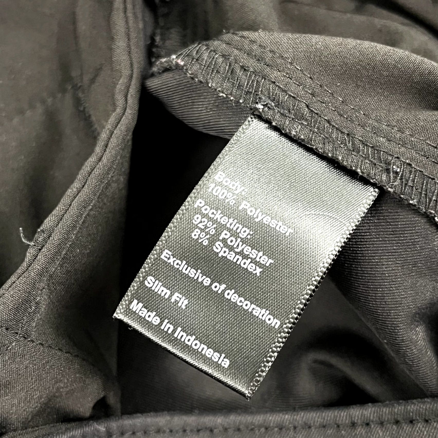 Vintage PROOF Pants Slim Fit Mens 32 x 26 Gray Chino Performance Casual Stretch P-530003 Size US 32 / EU 48 - 7 Thumbnail