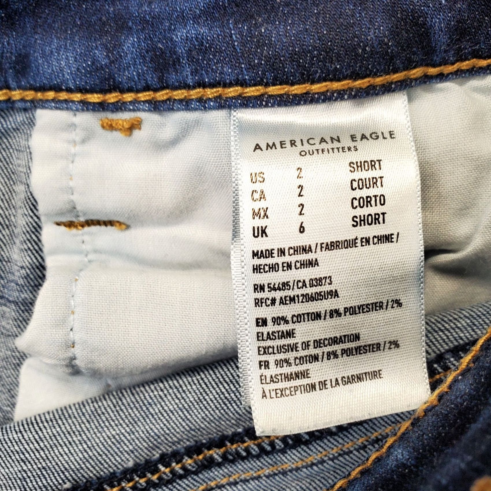 American Eagle Outfitters American Eagle Outfitters Jeans Womens 2S Blue Denim Whiskered High Waist Streetwear Grunge Jeans 2S Womens Blue Denim Streetwear Grunge XS? Size 26" / US 2 / IT 38 - 7 Thumbnail