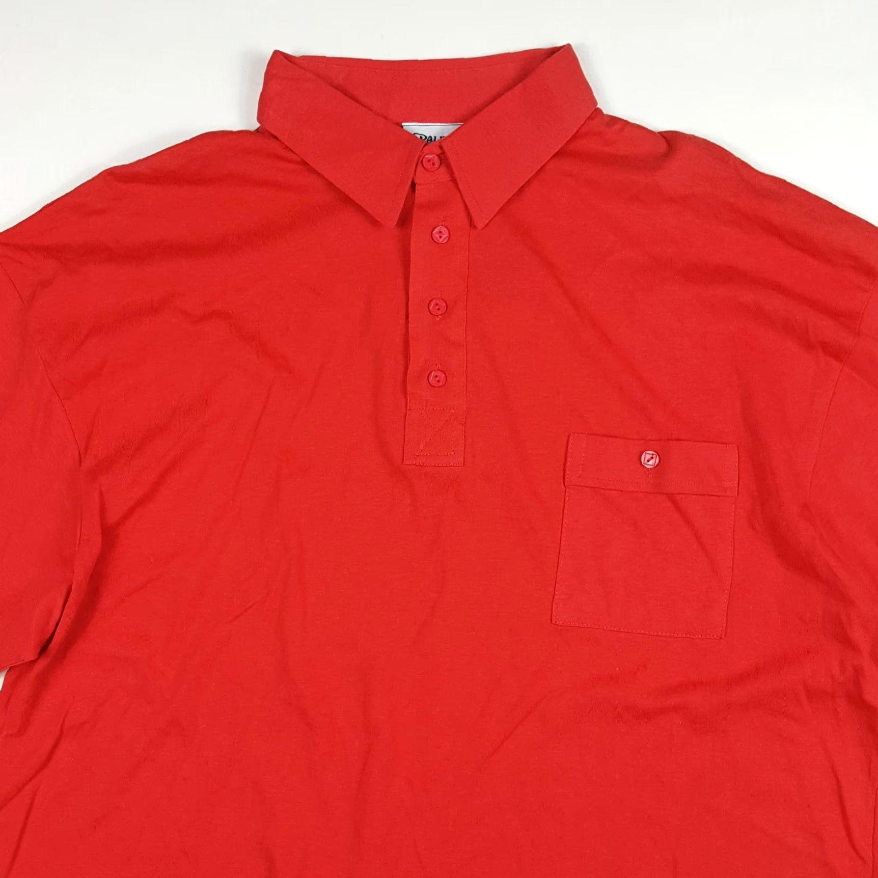 Spalding VINTAGE Spalding Golf Polo Shirt Mens XL Red Short Sleeve Casual Relaxed 90s Polo Shirt Size US XL / EU 56 / 4 - 2 Thumbnail