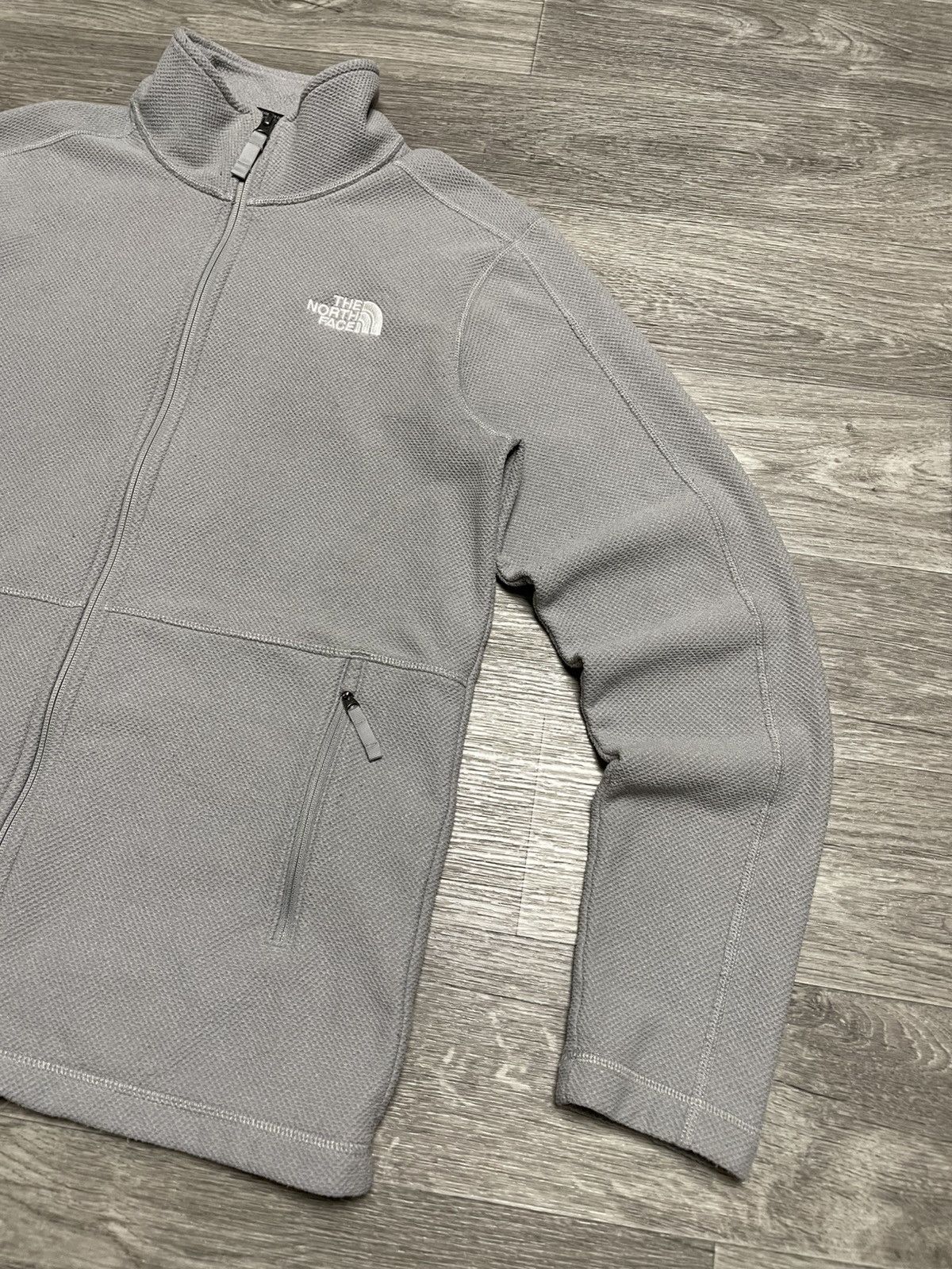 The North Face The North Face Gray Zip-Up Fleece Jacket Outdoor Gorpcore Size US S / EU 44-46 / 1 - 5 Thumbnail