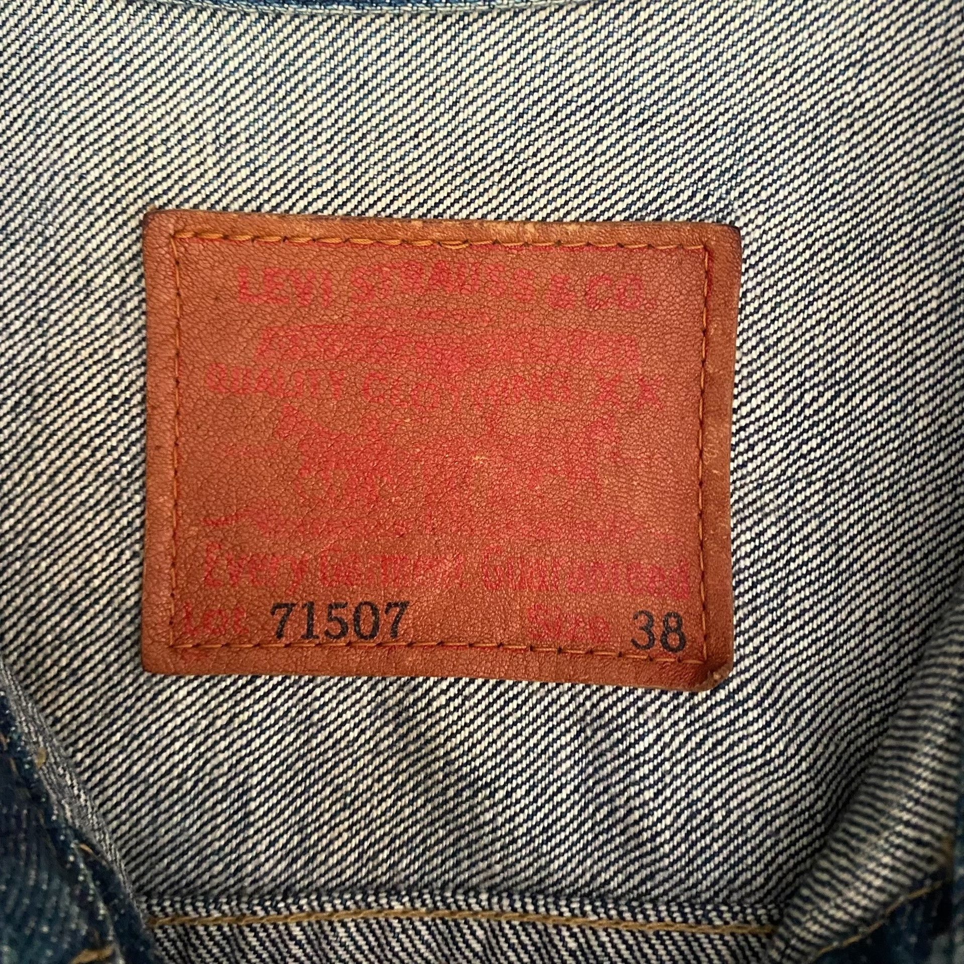 Levi's Vintage Clothing Levi's LVC507 J02 Japan Denim Jacket Size US M / EU 48-50 / 2 - 6 Thumbnail