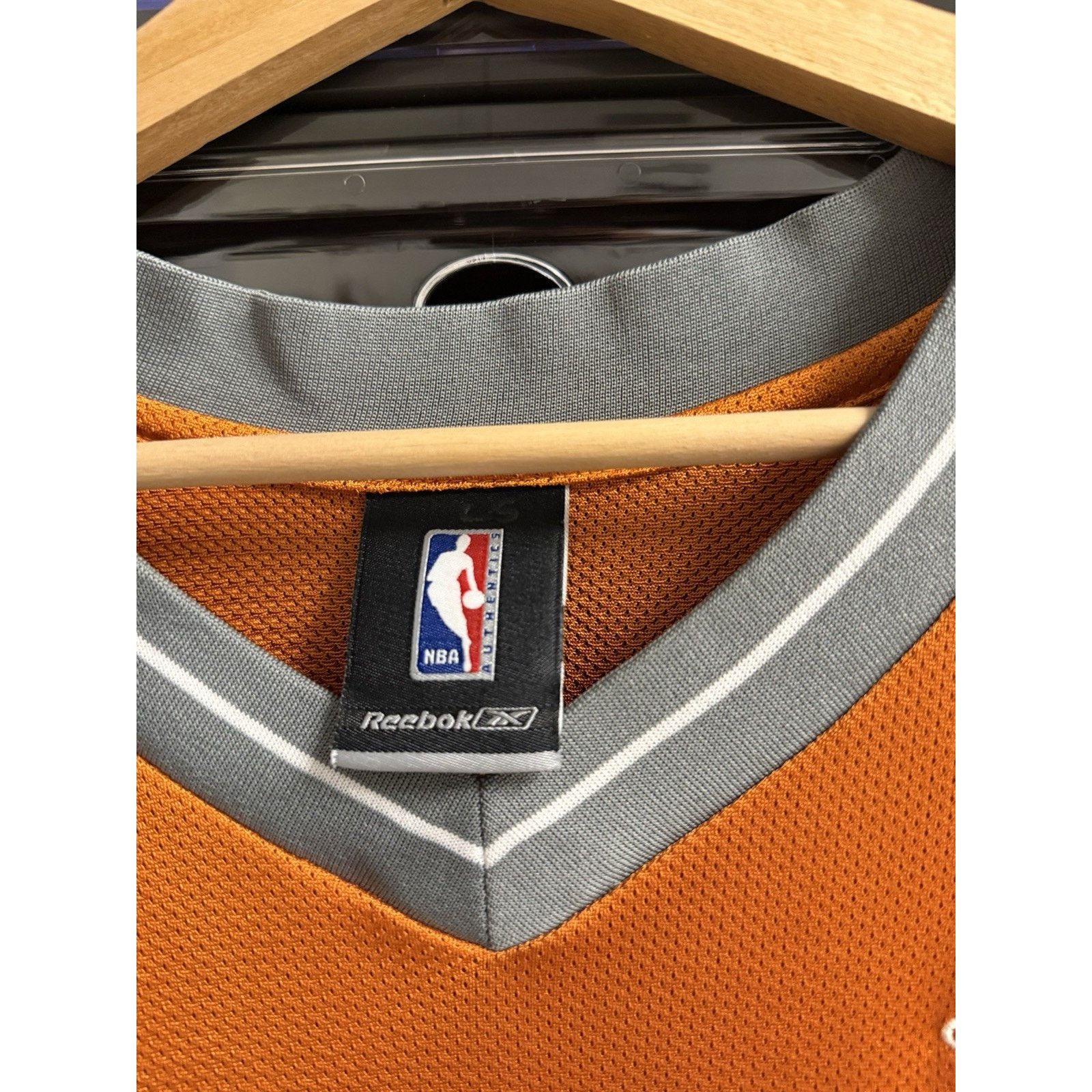 Reebok Steve Nash Phoenix Suns Jersey Swingman PHX Alt Orange Sewn Size US L / EU 52-54 / 3 - 2 Thumbnail