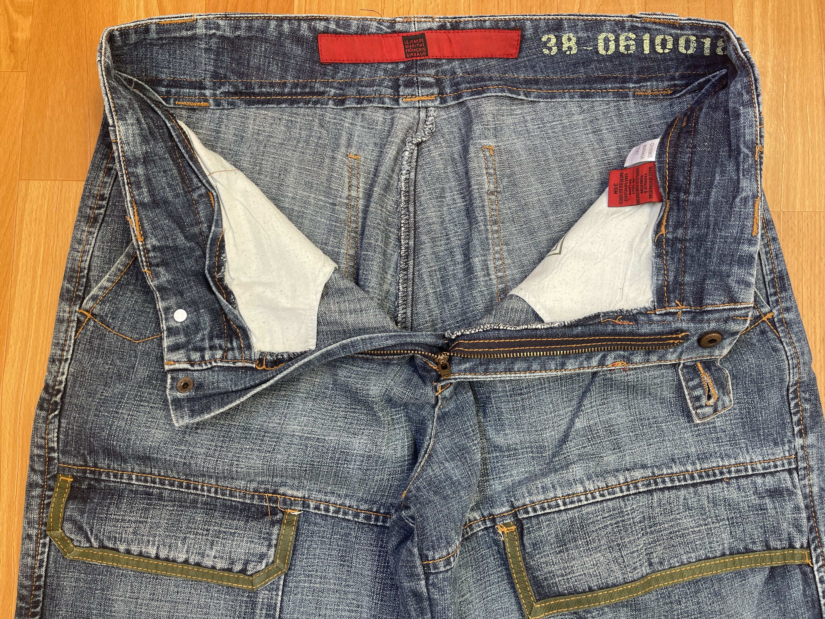 Marithe + Francois Girbaud Marithe Francois Girbaud jeans, vintage baggy 90s hip hop 34 Size US 34 / EU 50 - 10 Thumbnail