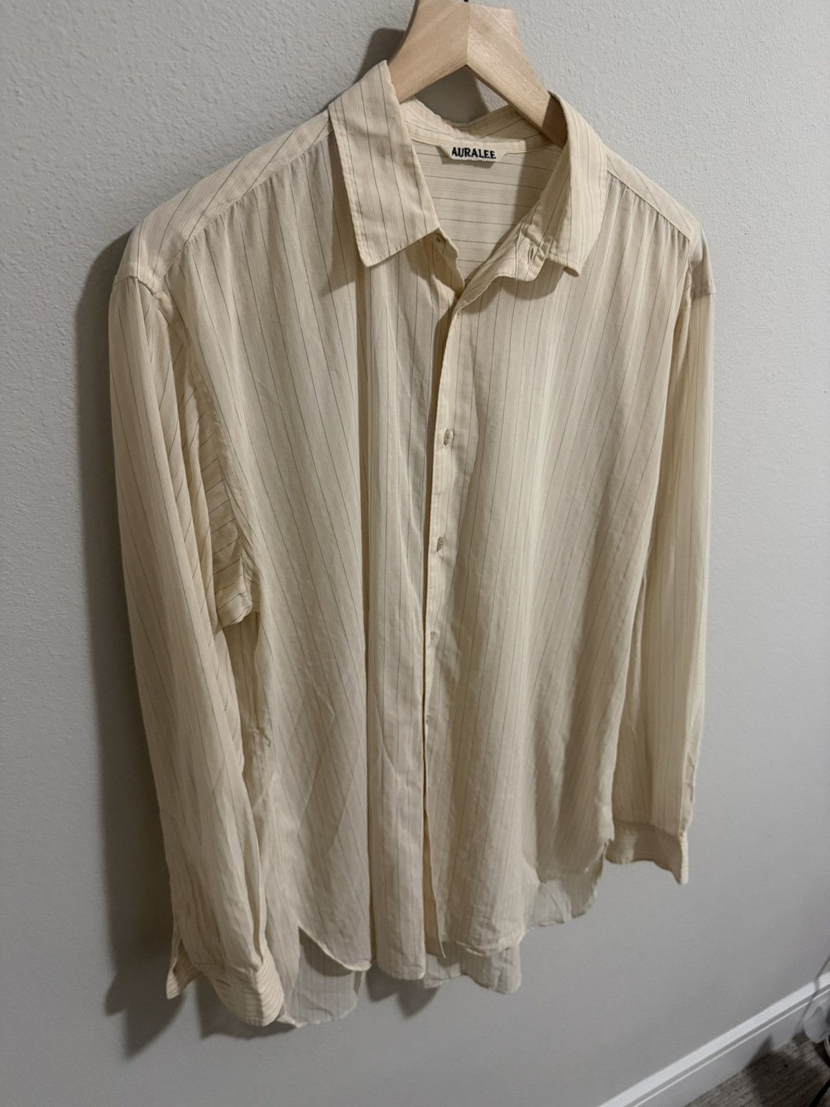 Auralee AURALEE VINTAGE JAPANESE BUTTON UP (XL) Size US XL / EU 56 / 4 - 4 Thumbnail
