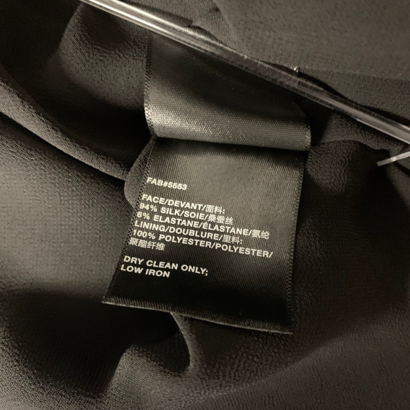 Lafayette 148 LAFAYETTE 148 Size 12 Black Silk Elastane Maxi Skirt Size 34" / US 12 / IT 48 - 5 Thumbnail