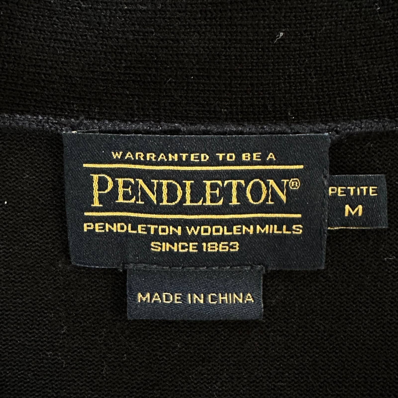 Pendleton Black Pendleton top women Size M / US 6-8 / IT 42-44 - 7 Thumbnail