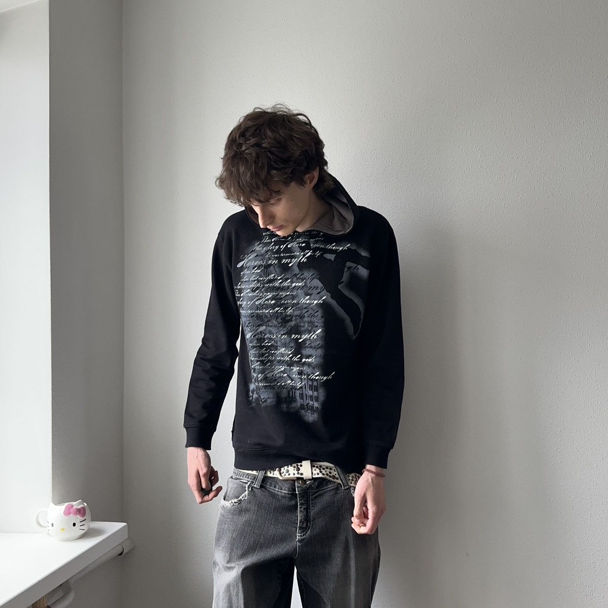Hysteric Glamour × Undercover Japan Poem Punk Hoodie CDG In The Attic Impala Style Size US L / EU 52-54 / 3 - 4 Thumbnail