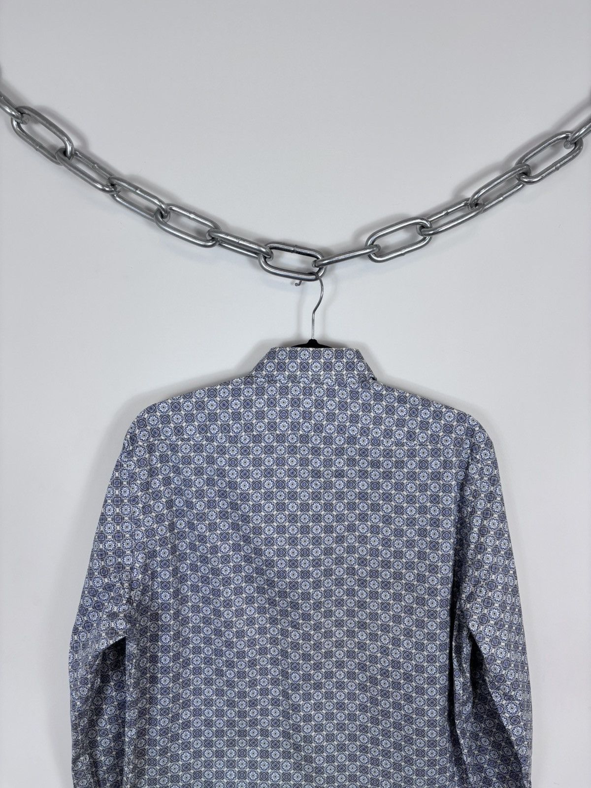 Strenstroms Stenstroms Men’s Slimline Twofold Cotton Button Up Shirt Size US M / EU 48-50 / 2 - 12 Thumbnail