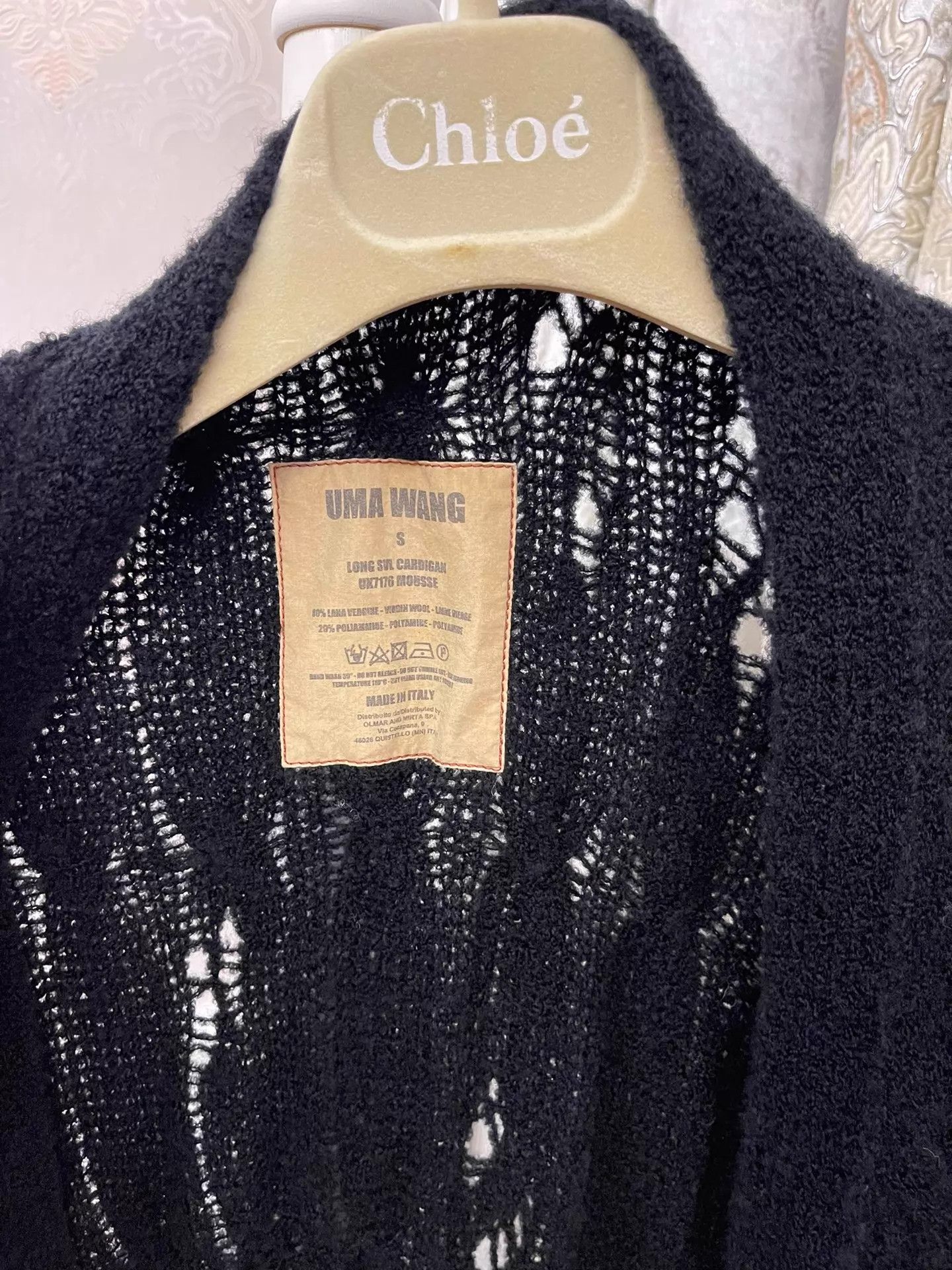 Uma Wang Uma Wang long knit sweater jacket Women's S Authentic Size S / US 4 / IT 40 - 4 Thumbnail