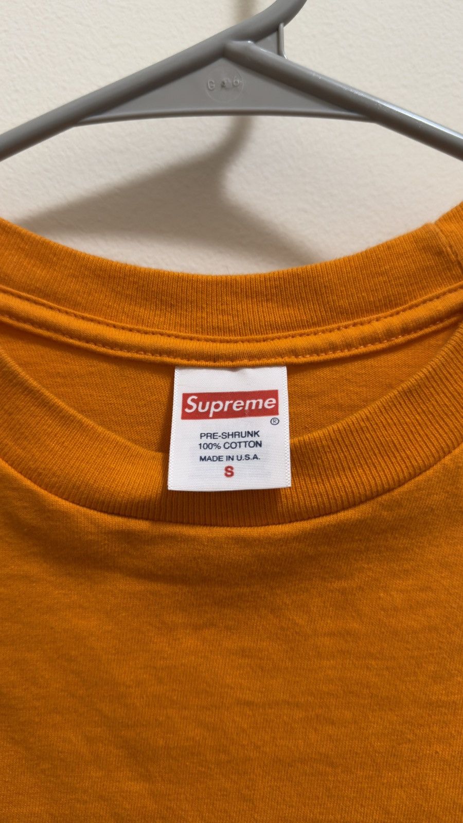 Supreme Vintage Orange Supreme T-shirt Size US S / EU 44-46 / 1 - 3 Thumbnail