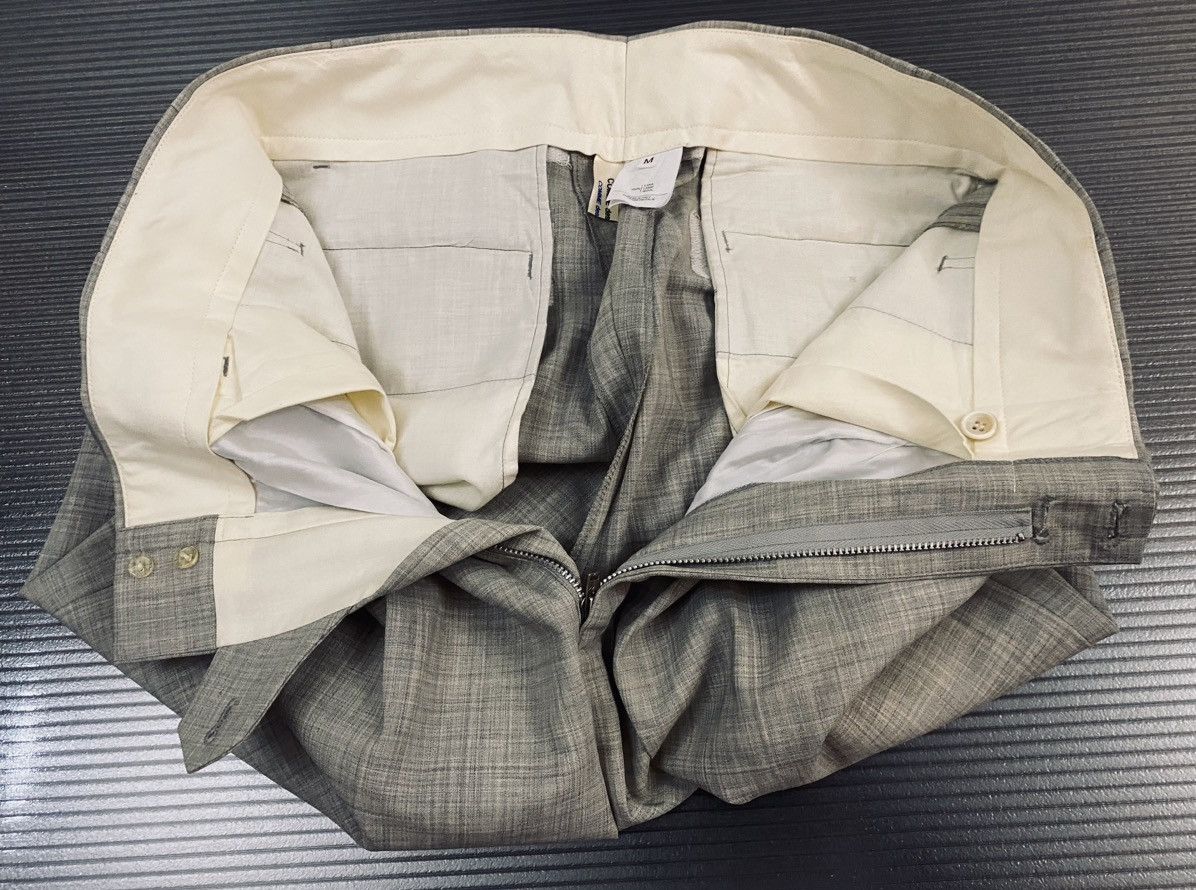 Comme des Garcons Comme Des Garçons 🇮🇹 grey wool pleated dc slacks M NWT Size US 32 / EU 48 - 12 Thumbnail