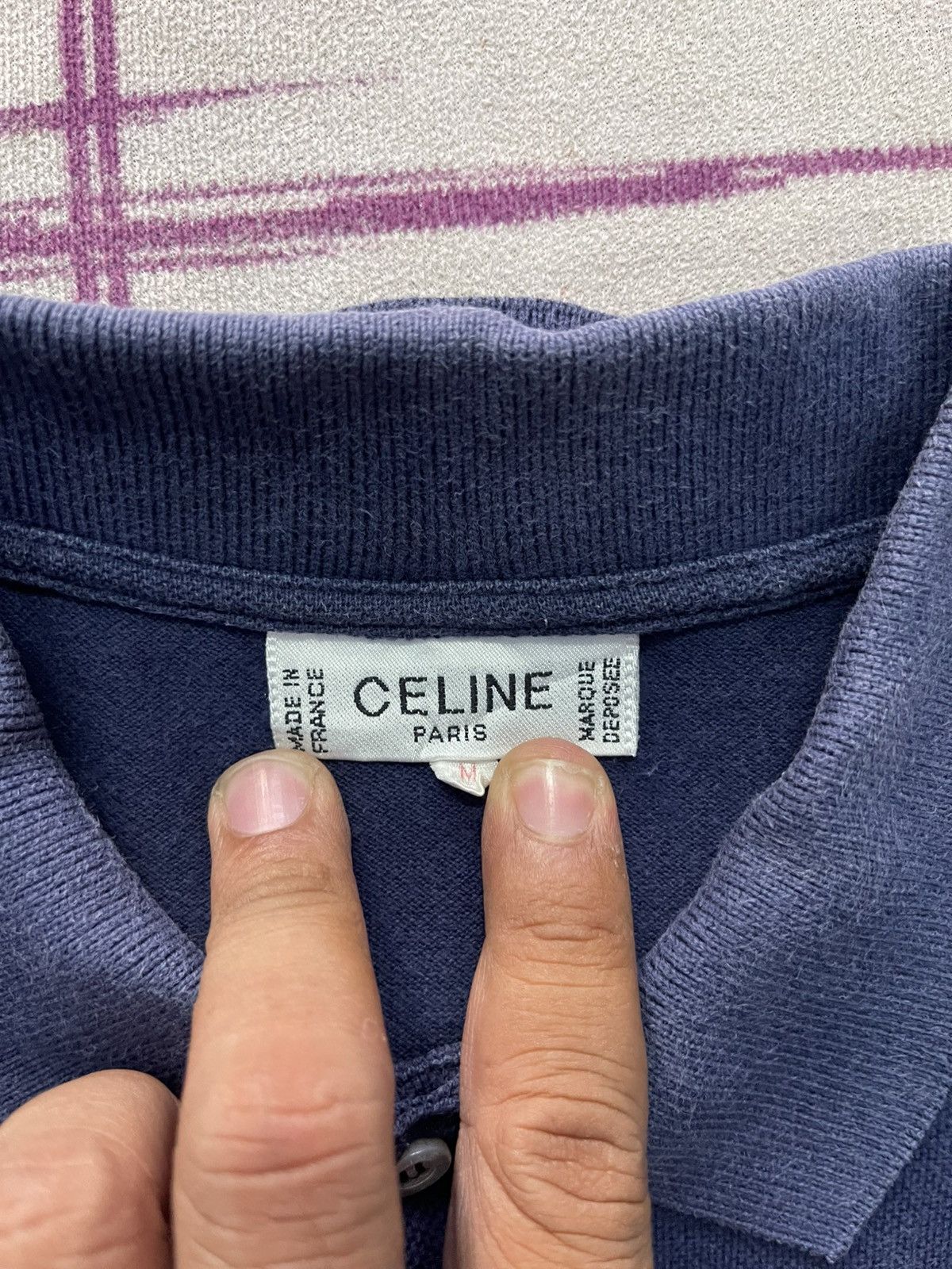Celine VINTAGE CELINE PARIS POLO SHIRT VERY RARE Size US M / EU 48-50 / 2 - 4 Thumbnail