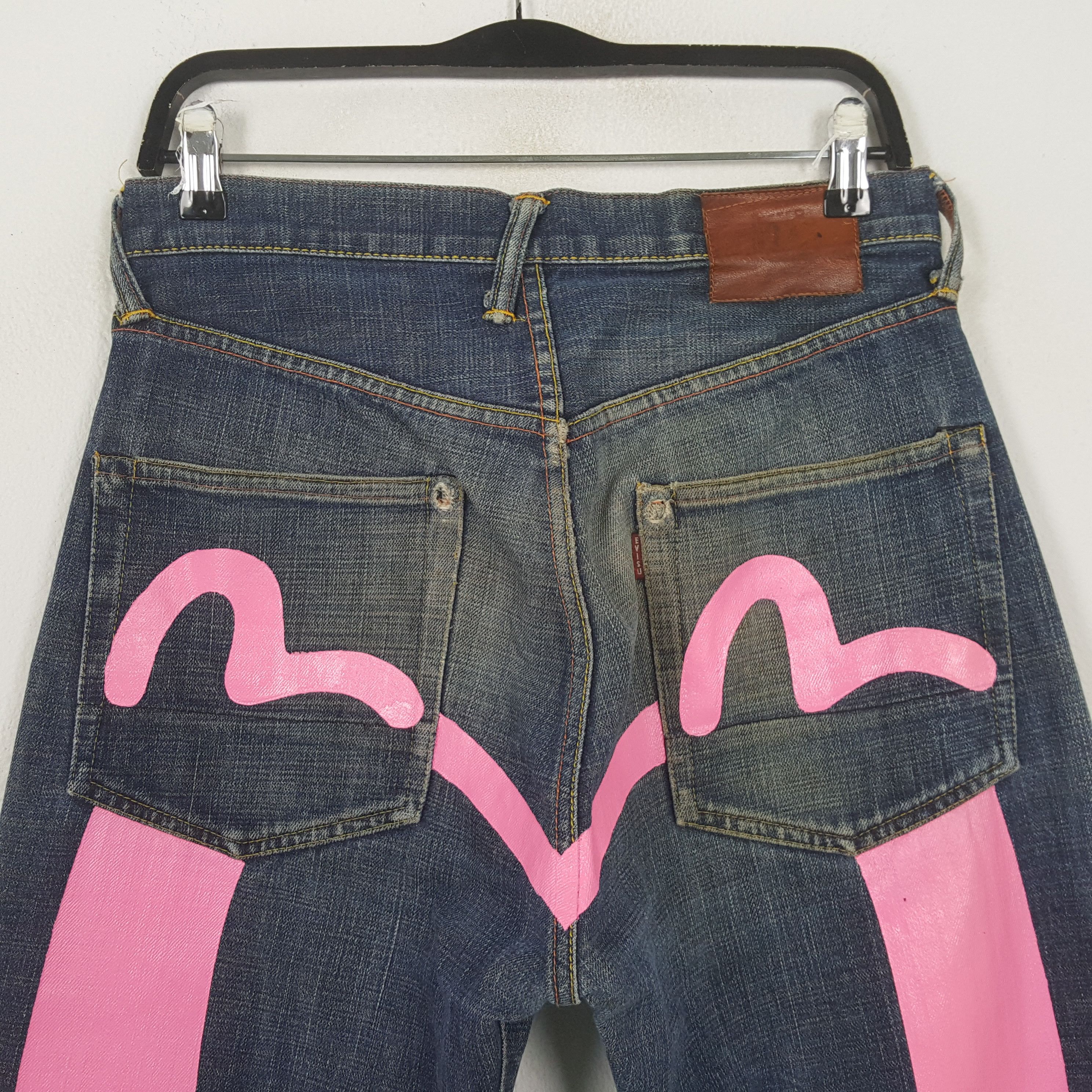 Evisu Evisu Japanese Brand Streetwear Custom Daicock Jeans RR12 Size US 30 / EU 46 - 2 Thumbnail