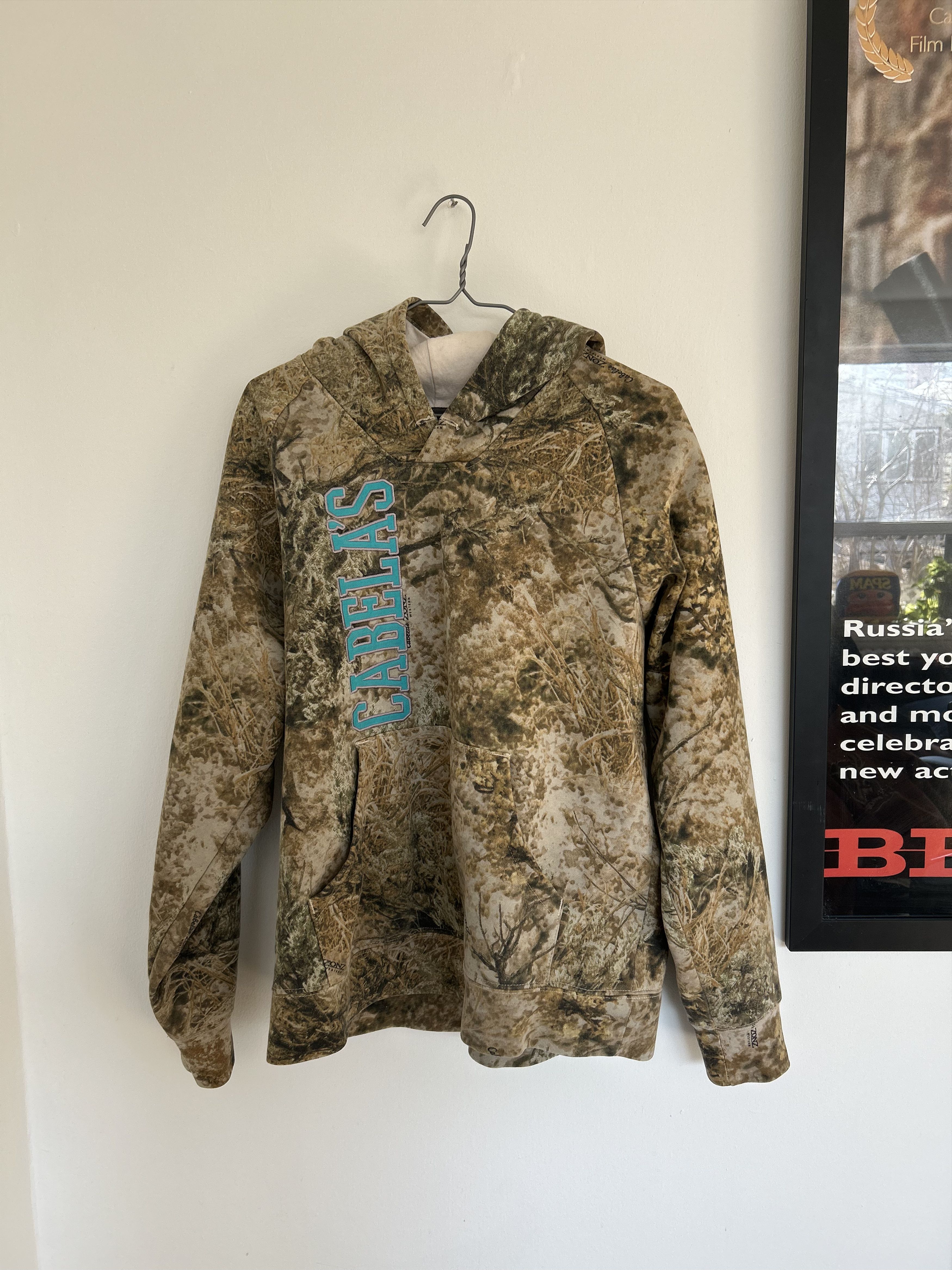 Cabelas Realtree Camo Cabelas Hoodie Size US L / EU 52-54 / 3 - 1 Thumbnail
