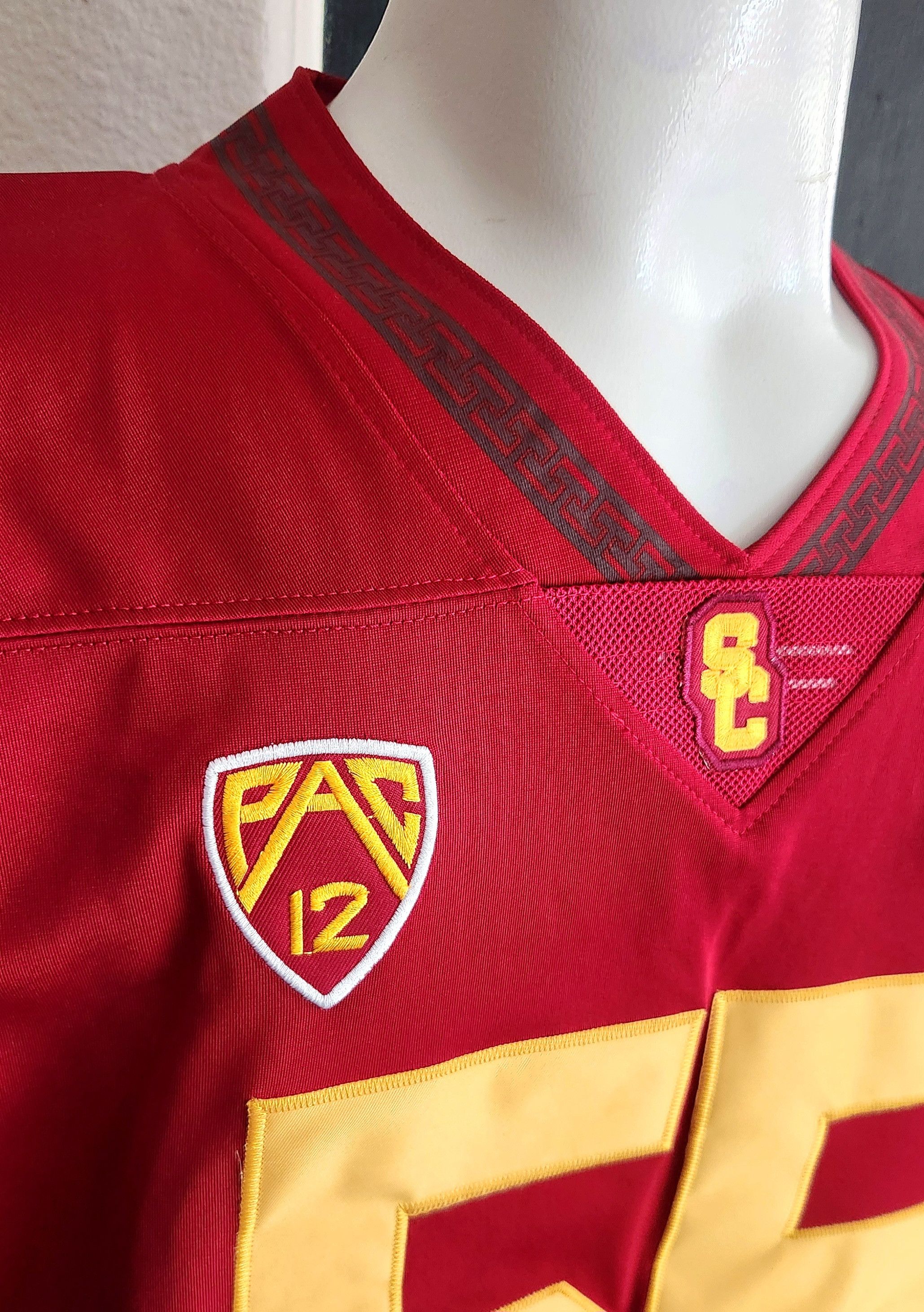 Nike USC Trojans Nike Vintage Junior Seau #55 Vtg 90s NCAA Pack10 Size US M / EU 48-50 / 2 - 6 Thumbnail