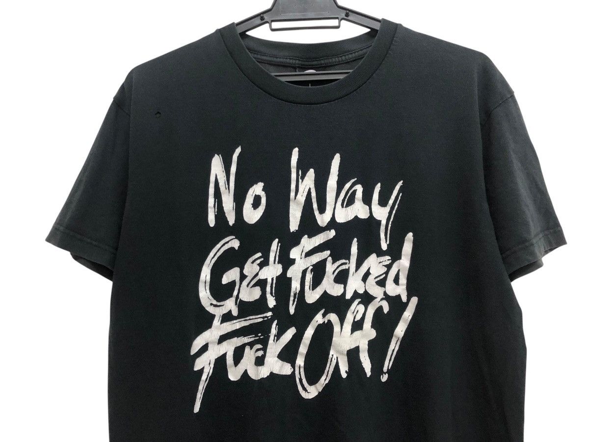 Band Tees × Vintage RARE 🔥 THE ANGELS NO WAY GET FUCKED FUCK OFF BAND TEE Size US L / EU 52-54 / 3 - 3 Thumbnail