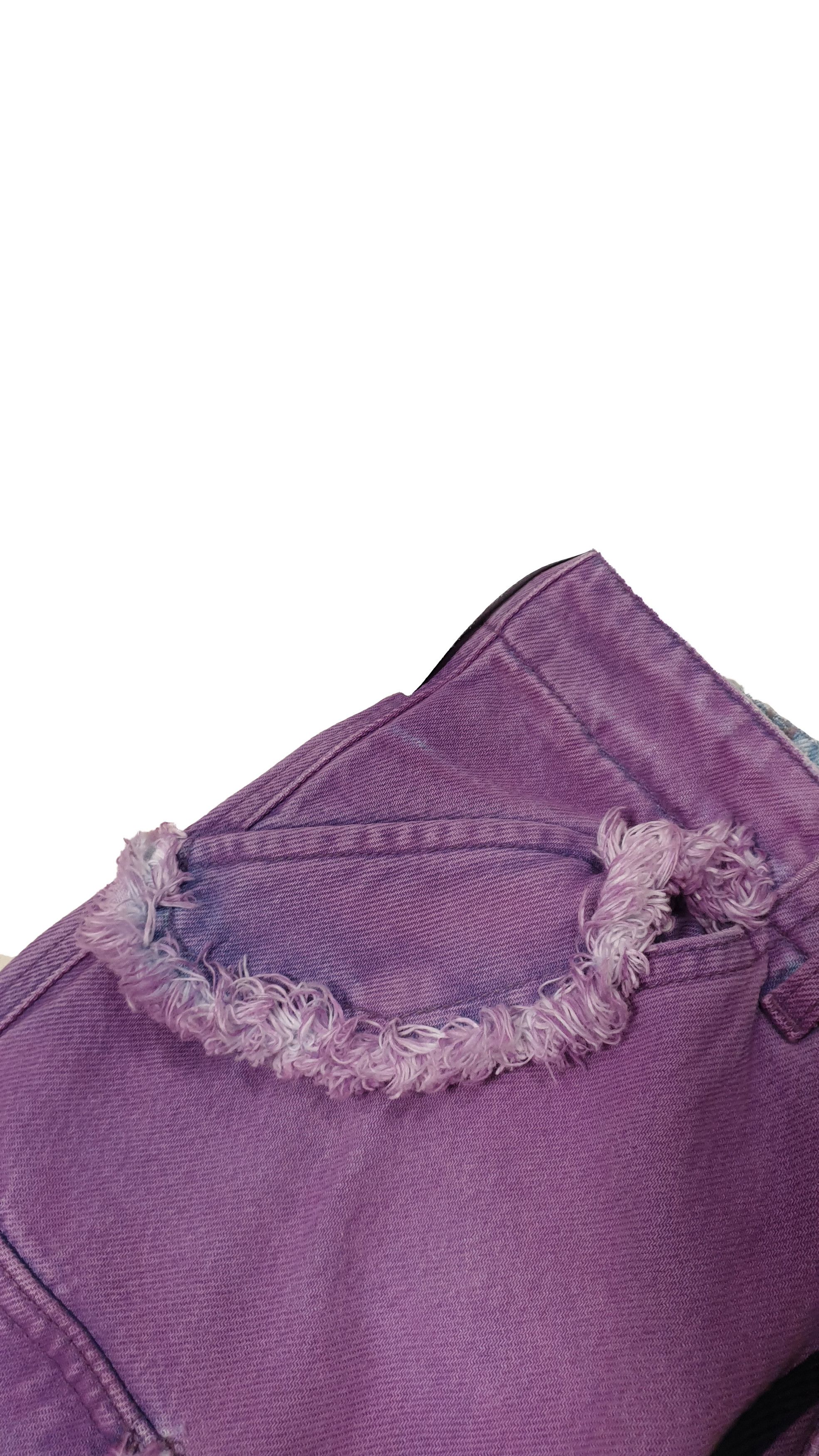 Other DARK PARK DENIM CARGO VIVI ACID PURPLE 8DWP004-F B153001 Size 25" / US 0 / IT 36 - 7 Thumbnail