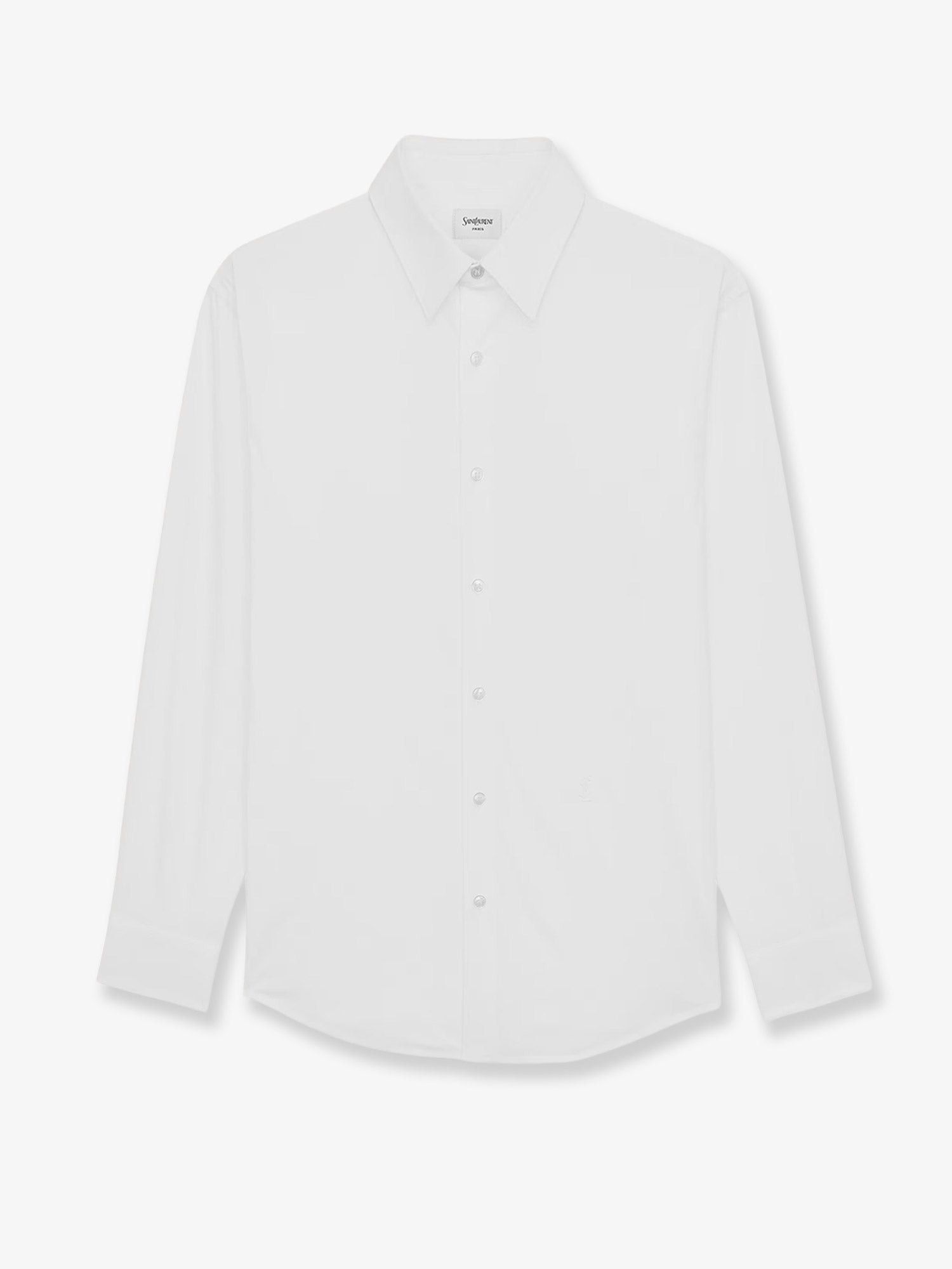 Yves Saint Laurent Saint Laurent Cassandre stretch cotton shirt Tag Size 39 Men - USA Tariffs Included Size US M / EU 48-50 / 2 - 1 Thumbnail