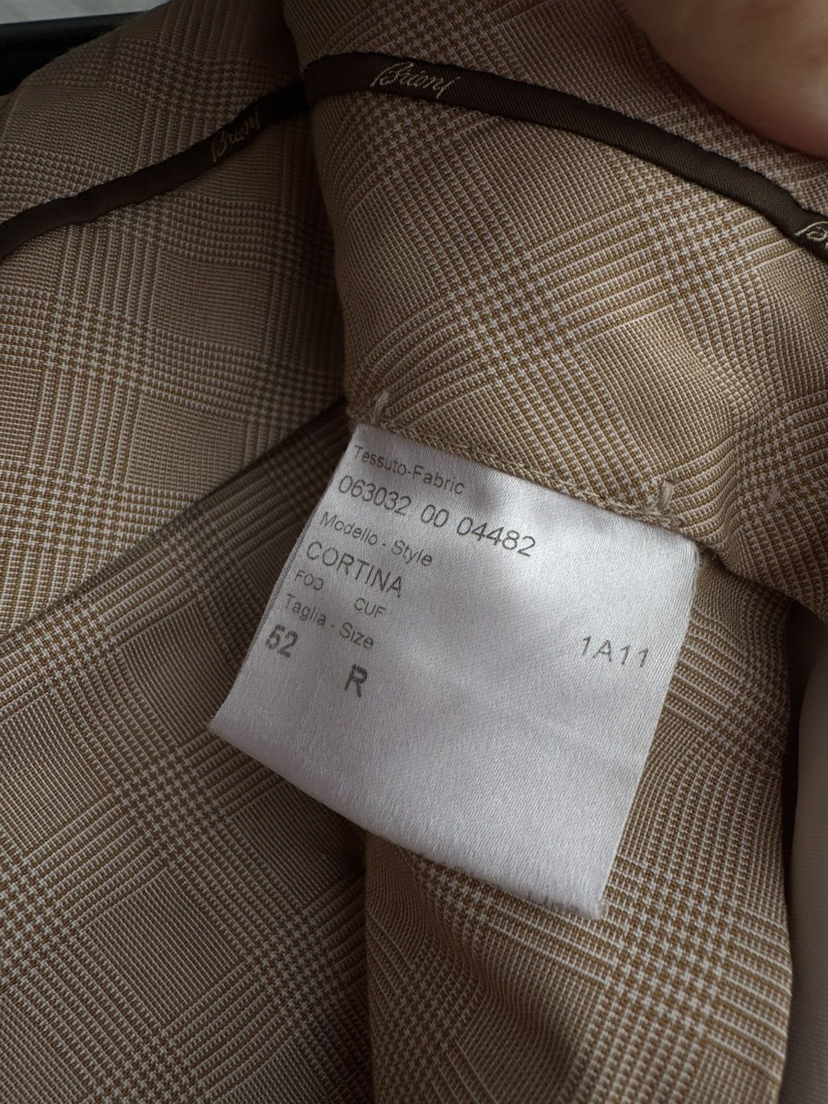 Brioni Vintage Brioni Beige Straight Mens Pants Sz L Size US 36 / EU 52 - 7 Thumbnail