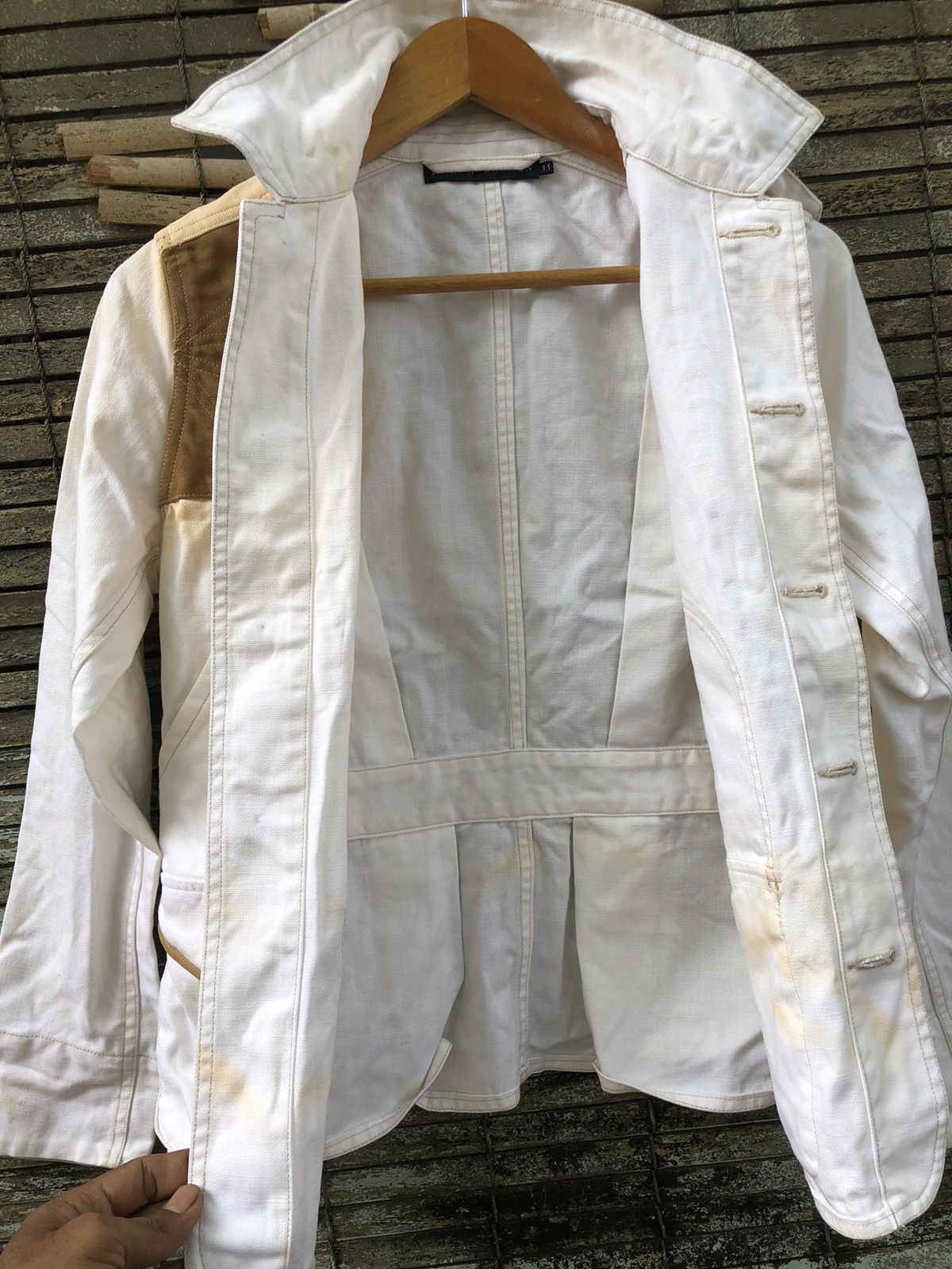 Designer × Ralph Lauren × Vintage Vintage 90s Ralph Lauren Duck Tail Blazer Coat Size M / US 6-8 / IT 42-44 - 21 Thumbnail