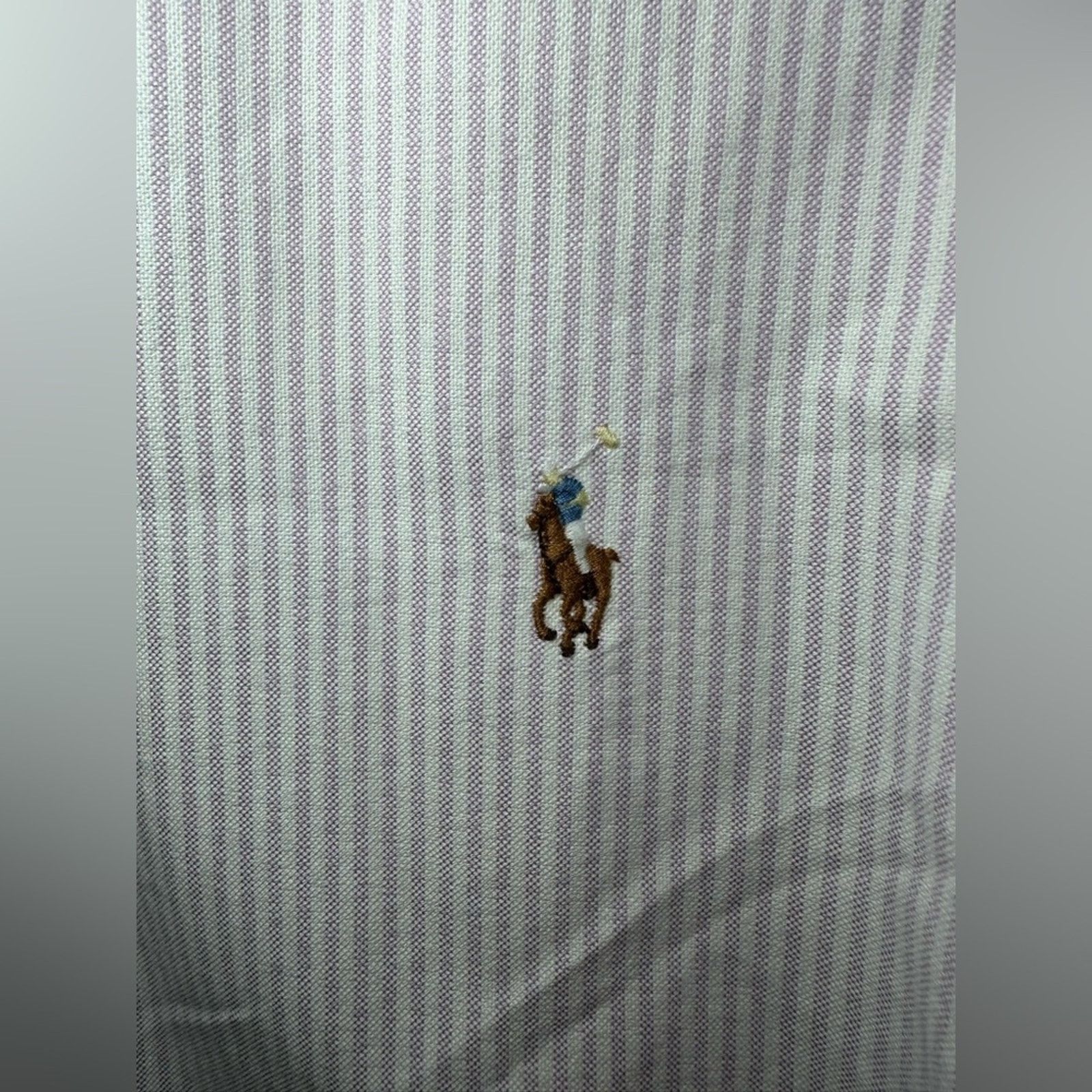 Ralph Lauren Ralph Lauren Men’s Sz XL Classic Stripe Button Down Shirt Size US XL / EU 56 / 4 - 2 Thumbnail