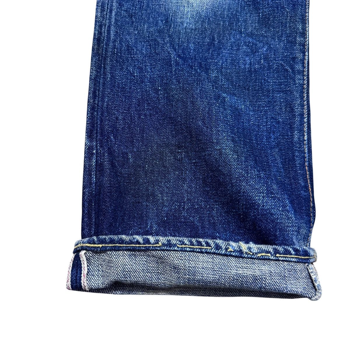 Samurai Jeans 21oz Samurai S510xx Denim Selvedge Jeans Natural Fade Size US 34 / EU 50 - 8 Thumbnail