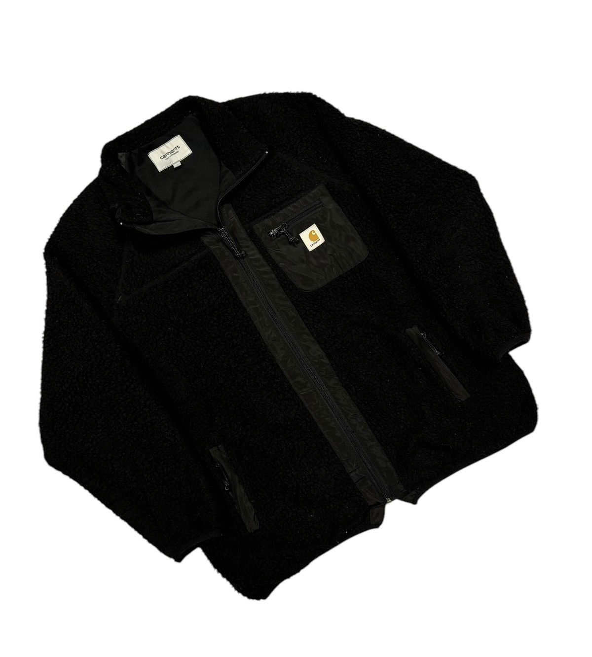 Carhartt Carhartt Wip Prentis Liner Black Jacket/Sherpa Fleece#20 Size US L / EU 52-54 / 3 - 9 Thumbnail