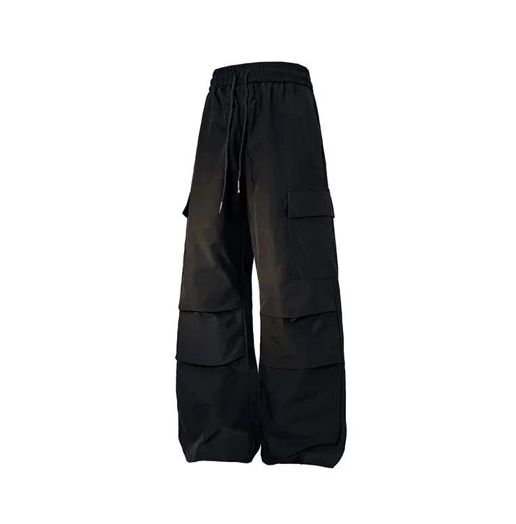 BAOVICTO Pleated Wide-leg Pants スラックス　黒 BAOVICTO – ULTIMUS