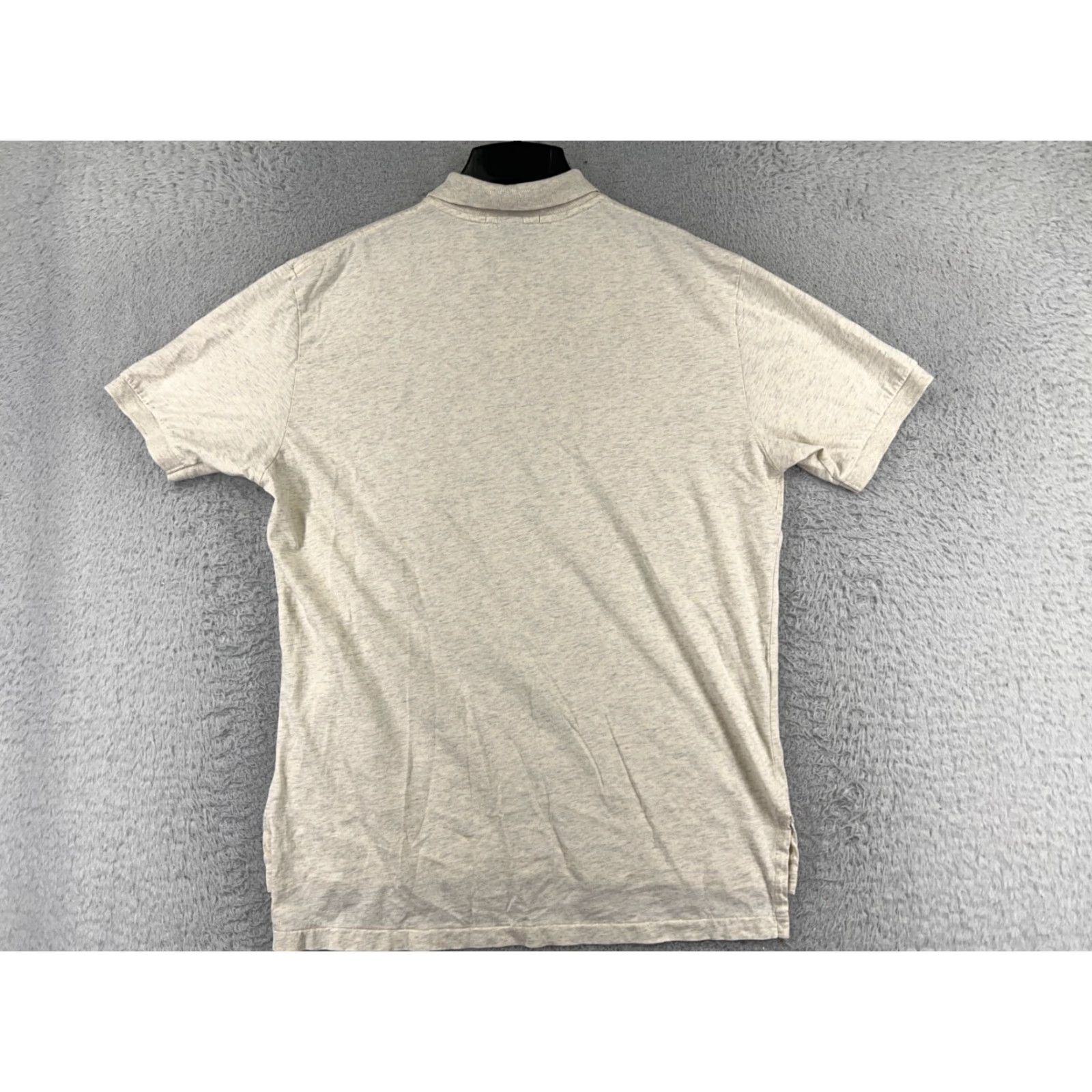 Ralph Lauren VTG Ralph Lauren Polo Shirt Mens Large Ivory 100% Cotton Short Sleeve Polo Shirt Golf Logo Embroidered Size US L / EU 52-54 / 3 - 2 Thumbnail