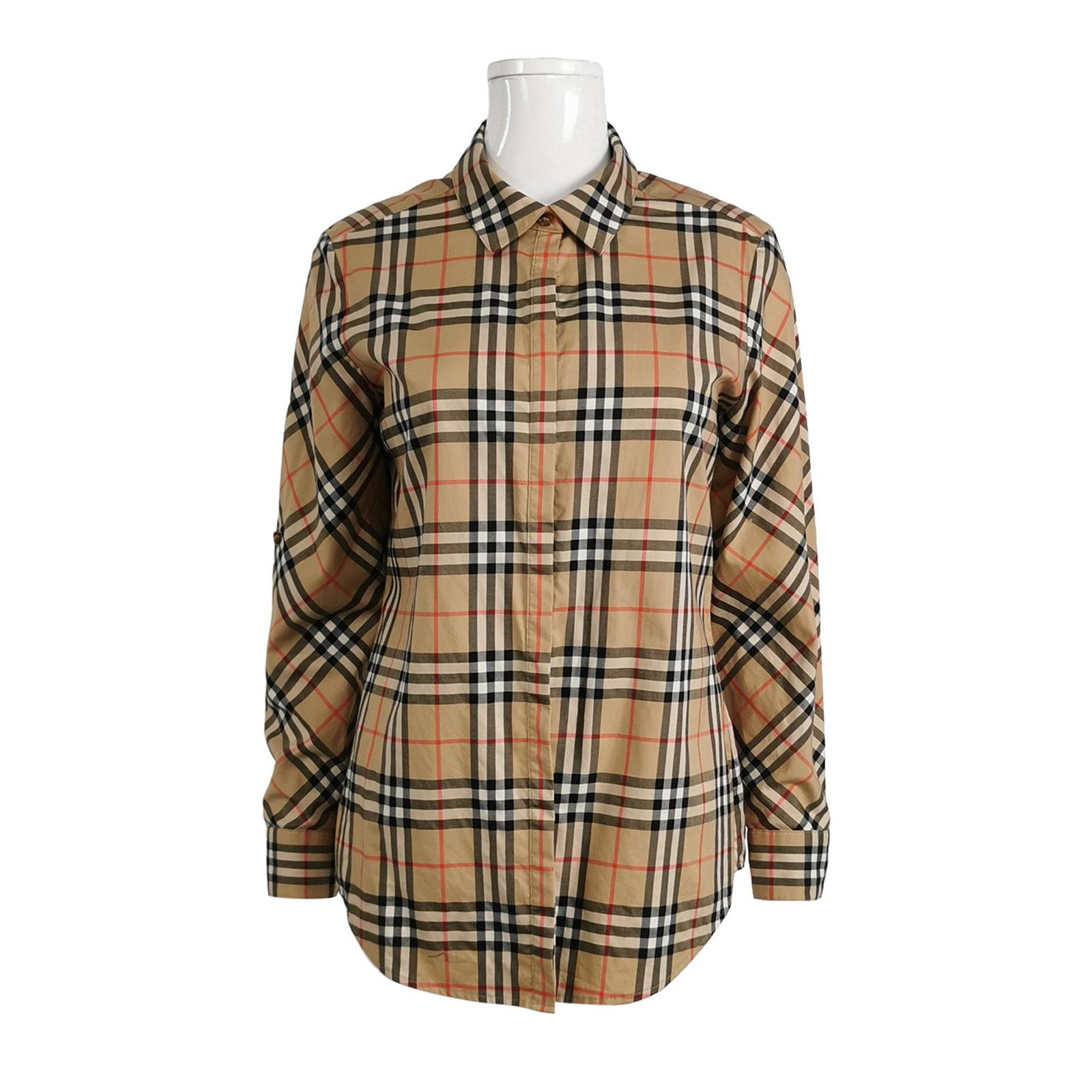Burberry Burberry Women s Button Ups Size S / US 4 / IT 40 - 1 Thumbnail