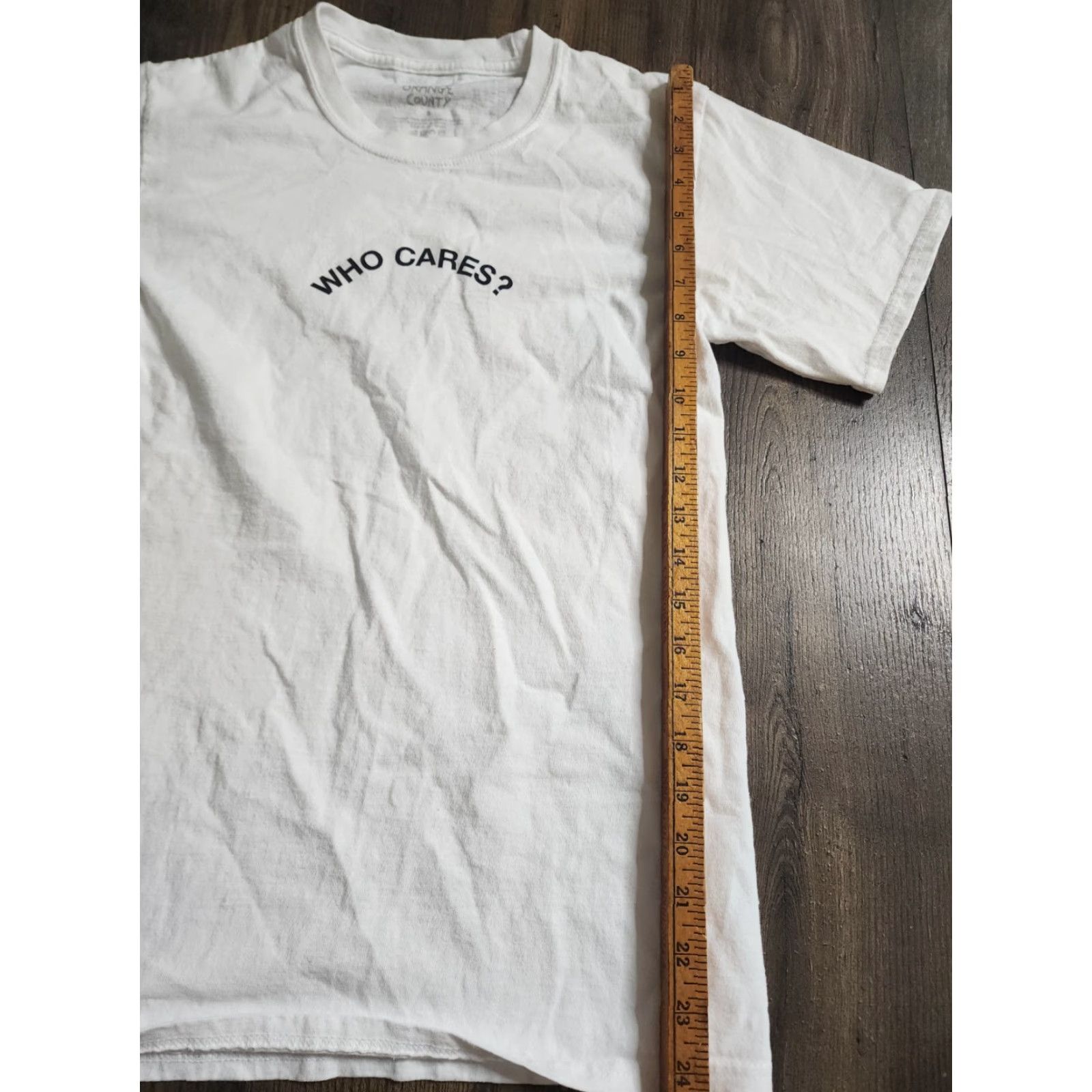 Doublet Mens S Rex Orange County Who Cares Tour T Shirt Double Sided Thumbs Up Size US S / EU 44-46 / 1 - 3 Thumbnail