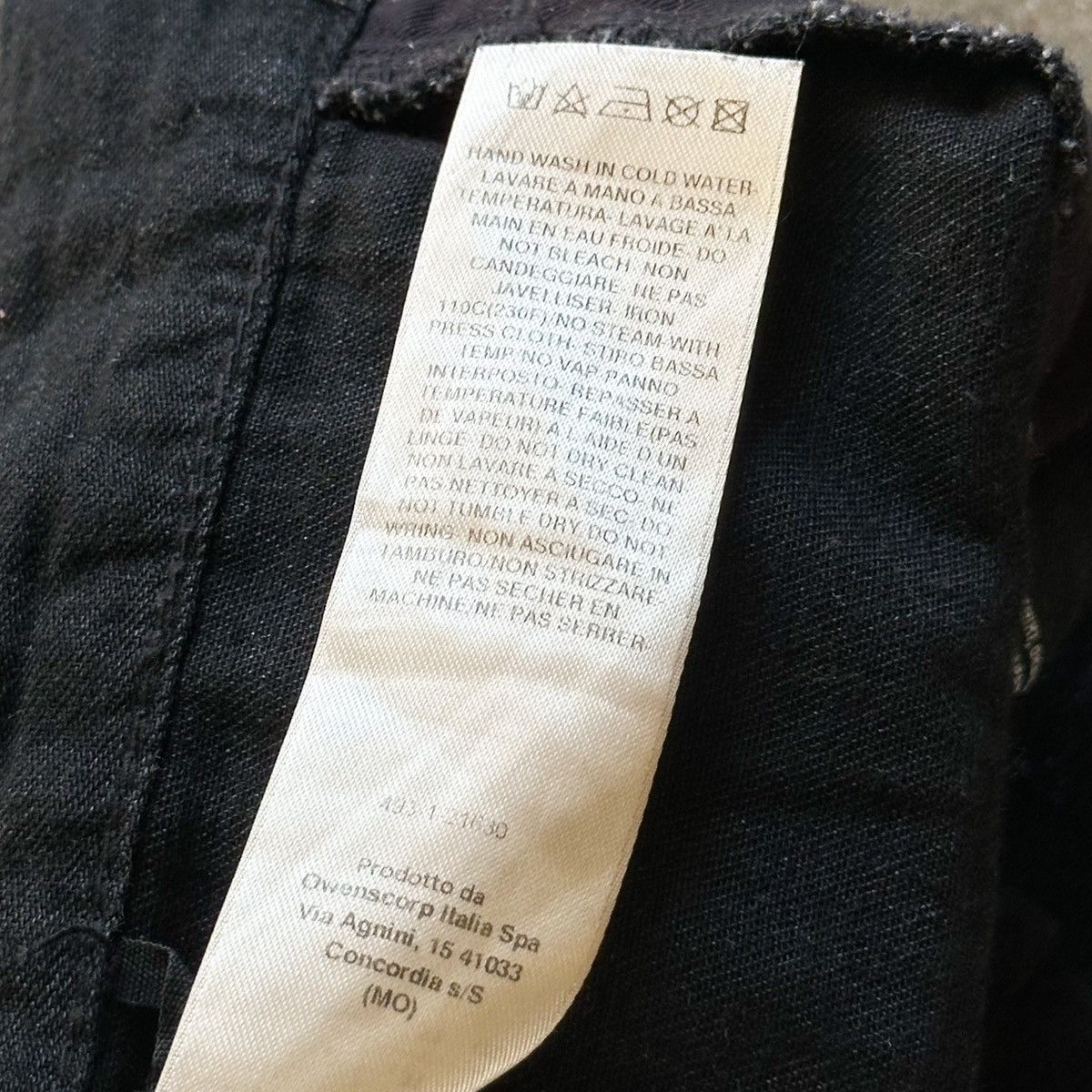 Rick Owens Japanese Selvedge Denim Geth Cargo Pants Size US 32 / EU 48 - 9 Thumbnail