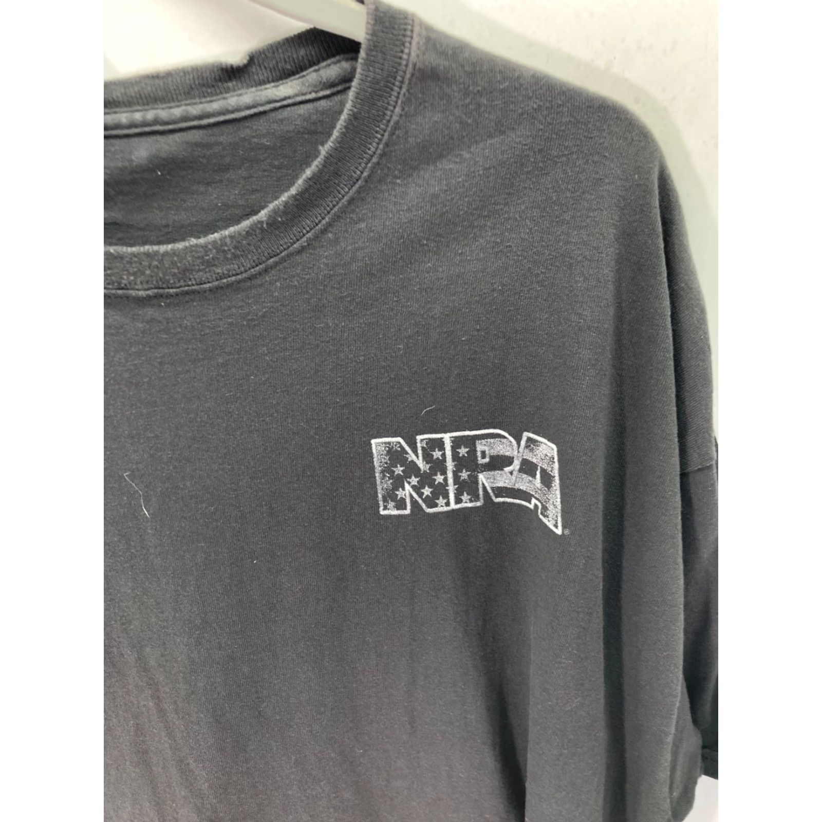 Delta VINTAGE Delta Magnum Weight T-Shirt Mens XL Black Graphic Print Crew Neck Animals Funny Size US XL / EU 56 / 4 - 5 Thumbnail