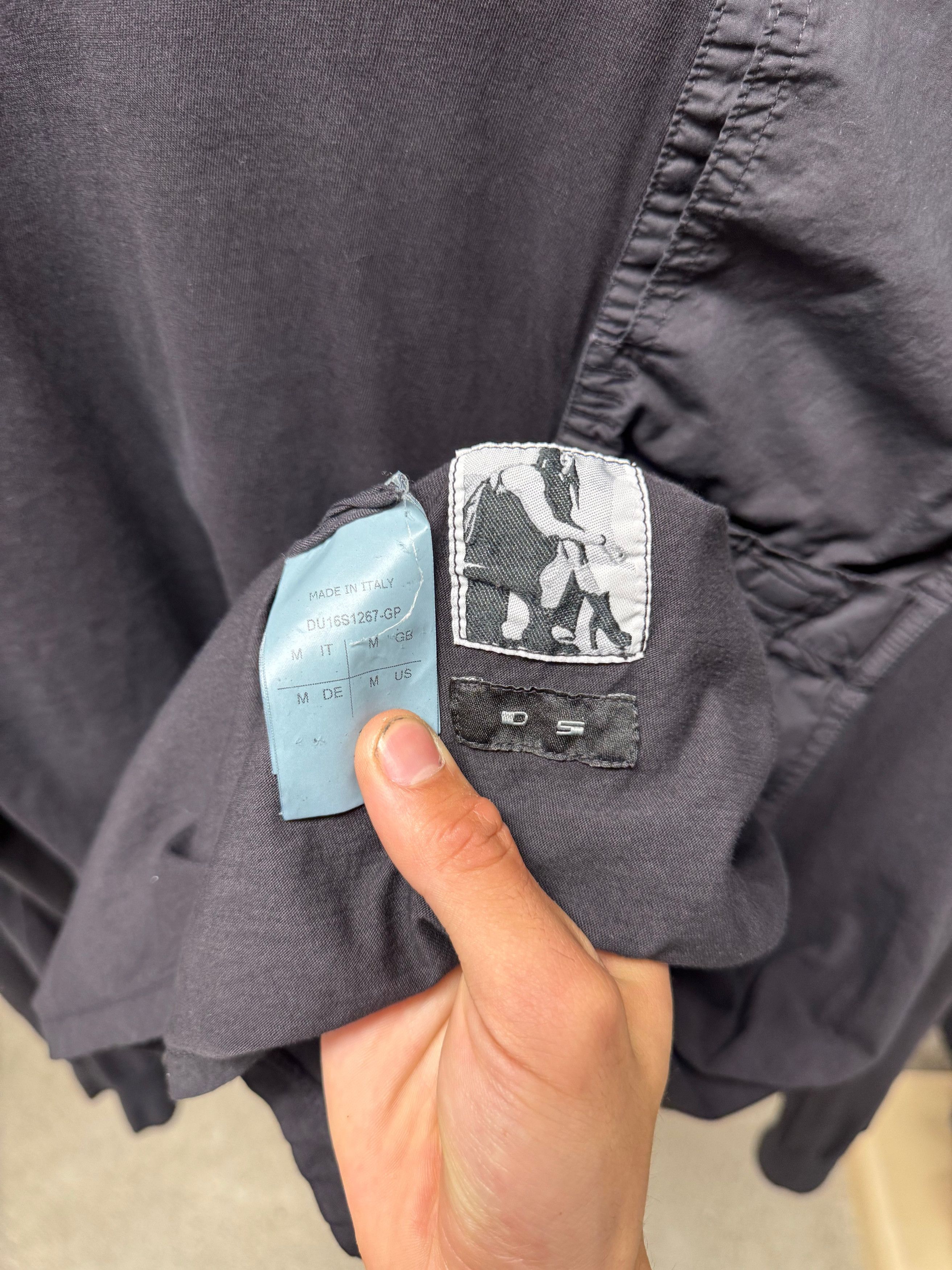 Rick Owens SS2016 Rick Owens ‘Fog-Pocket’ Long Sleeve Shirt Size US M / EU 48-50 / 2 - 5 Thumbnail