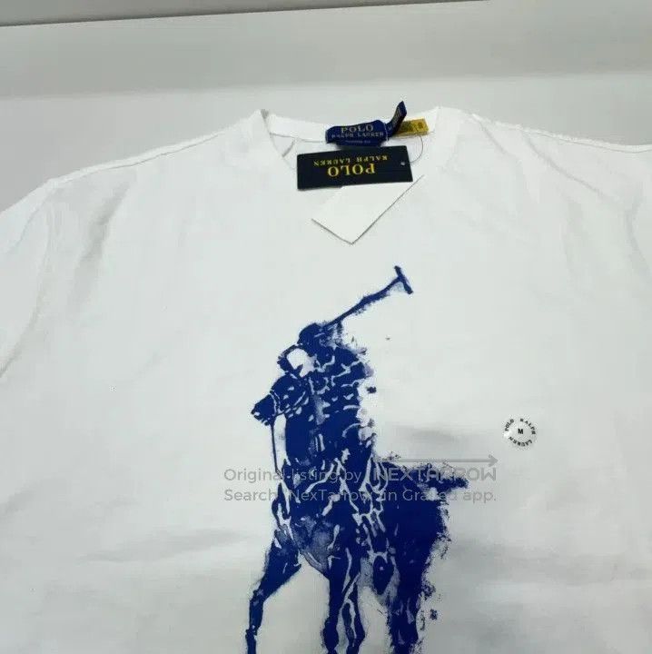 Polo Ralph Lauren Polo Ralph Lauren Big Pony Splatter Logo Short Sleeve T. Size US M / EU 48-50 / 2 - 5 Thumbnail