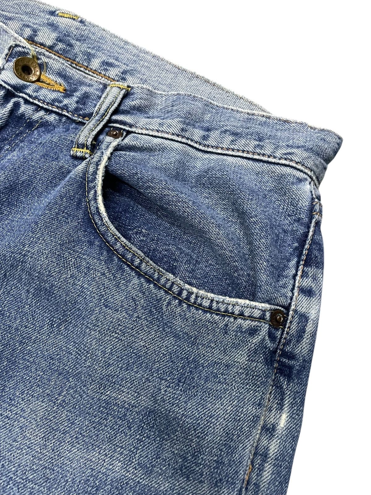 Edwin × Vintage Vintage OG Edwin 505 Loose Baggy Selvedge Jeans Size US 32 / EU 48 - 11 Thumbnail