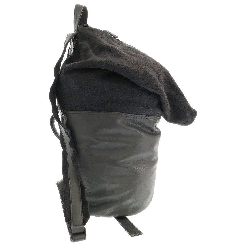 Yohji Yamamoto Yohji Yamamoto leather switching rucksack Size ONE SIZE - 3 Thumbnail
