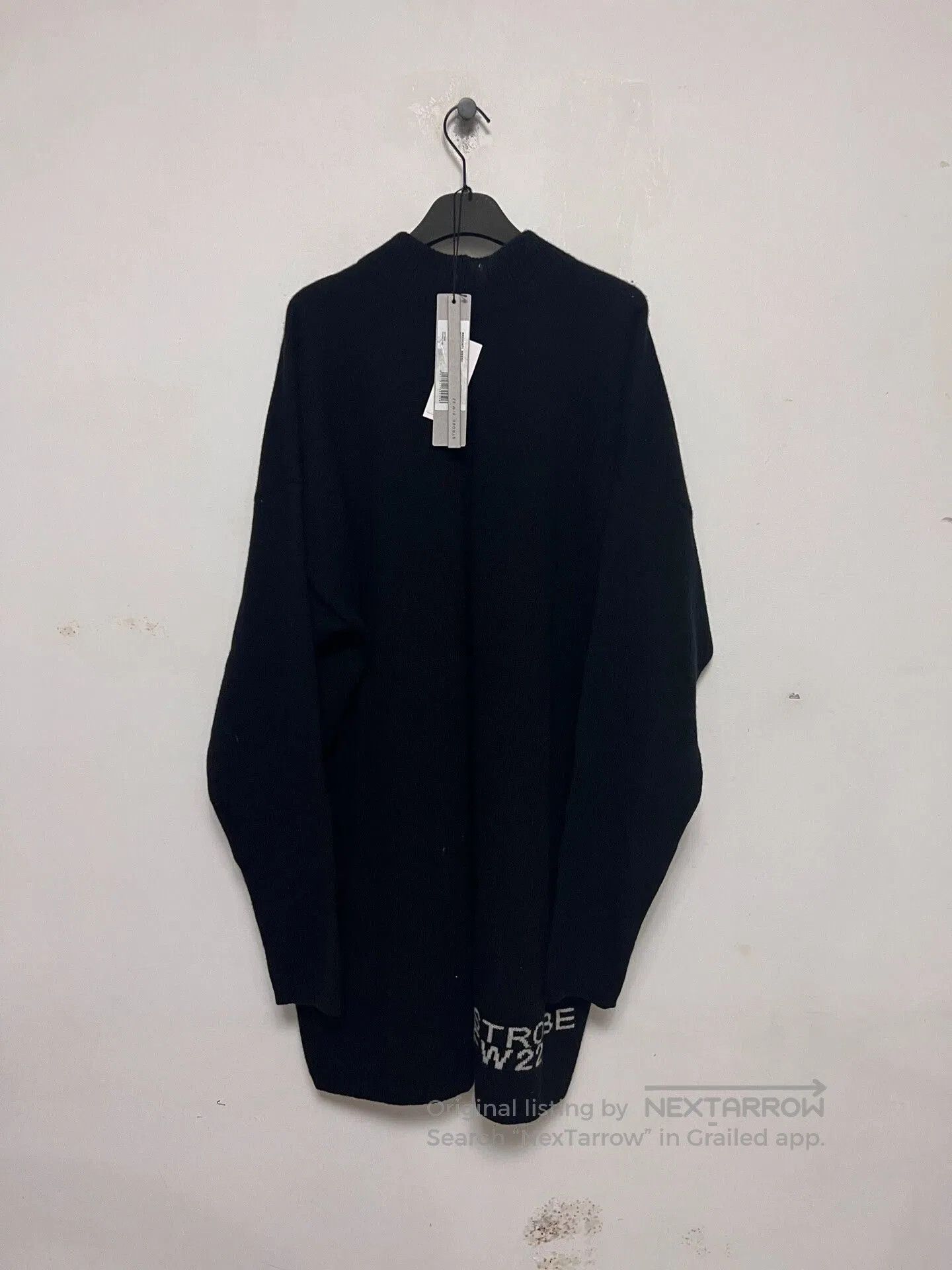 Rick Owens Rick Owens Lettered Cashmere Sweater. Size US L / EU 52-54 / 3 - 3 Thumbnail
