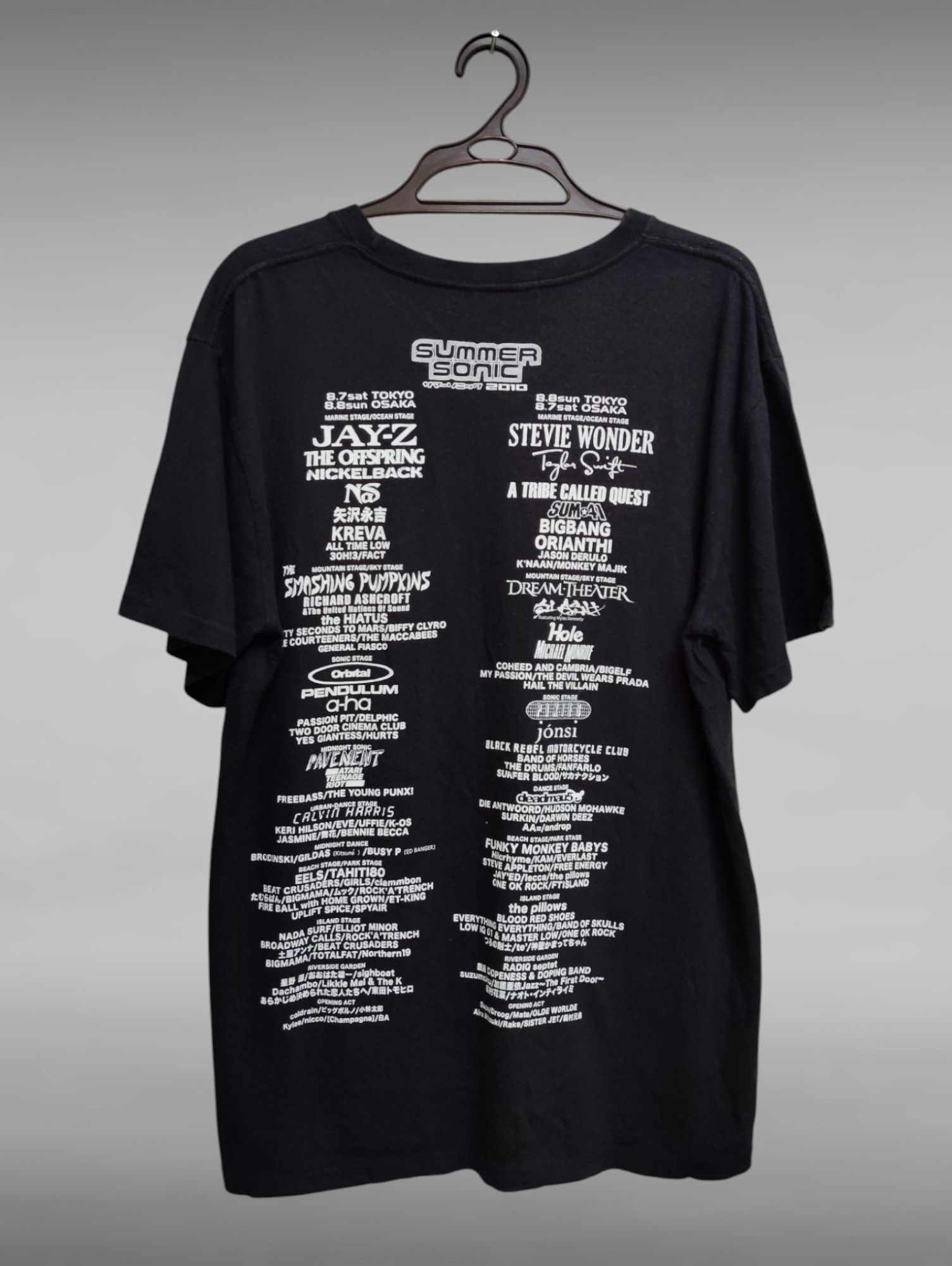 Band Tees SUMMER SONIC 2010 EVENT T-SHIRT Size US L / EU 52-54 / 3 - 2 Thumbnail