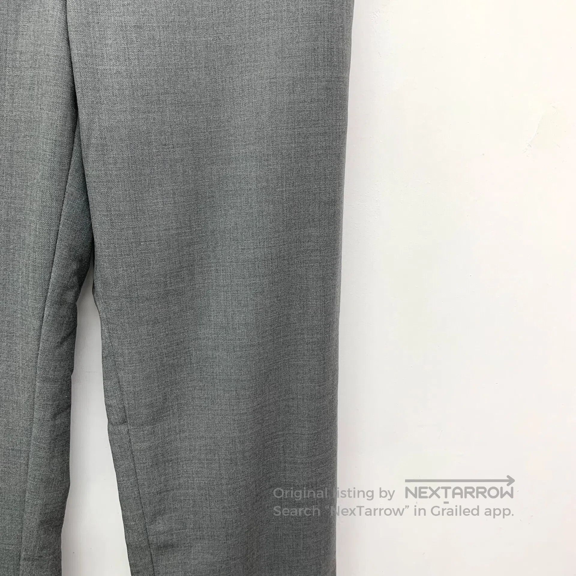Thom Browne Thom Browne Gray Wool Casual Suit Pants| Size US 38 / EU 54 - 4 Thumbnail