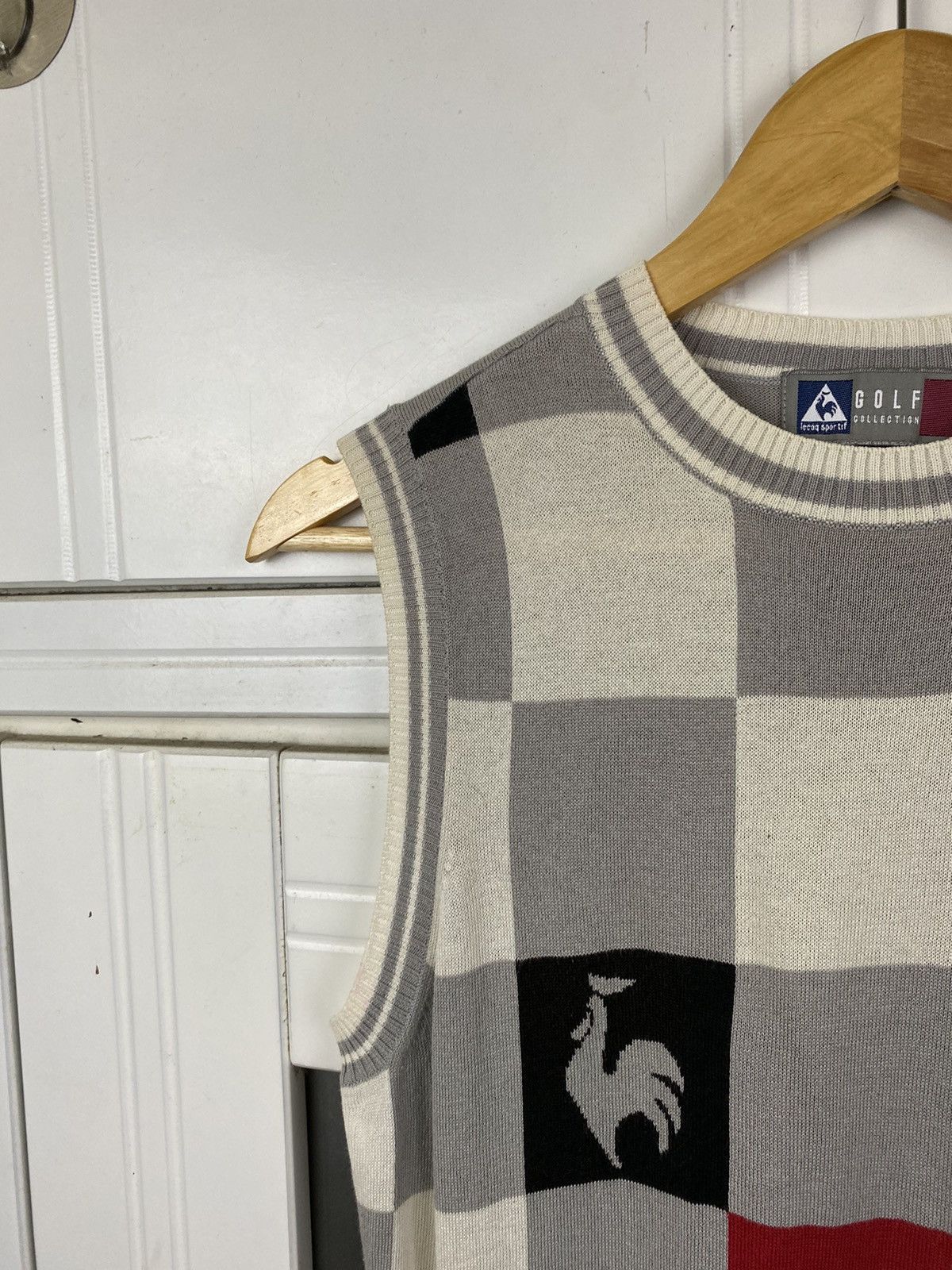 Japanese Brand × Le Coq Sportif ✅️Vintage Lecoq Sportif Knit Size US M / EU 48-50 / 2 - 10 Thumbnail
